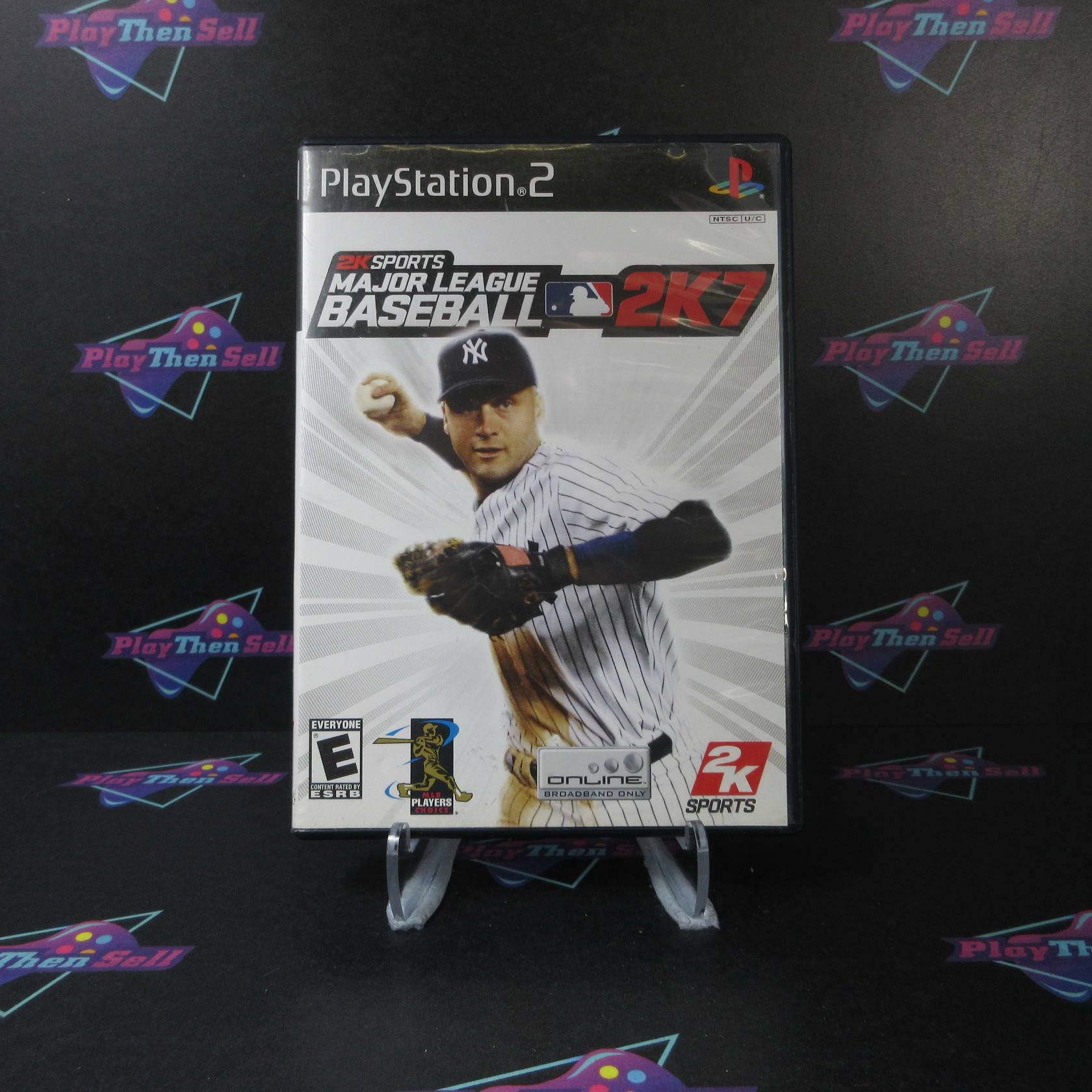 Major League Baseball 2K7 PS2 PlayStation 2 AD/NM - Very Good