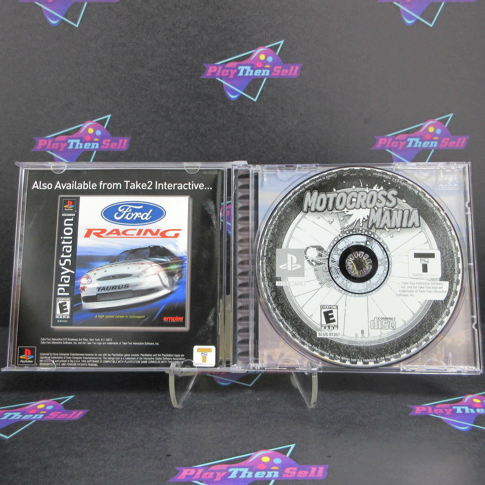 Motocross Mania PS1 PlayStation 1 AD - Very Good