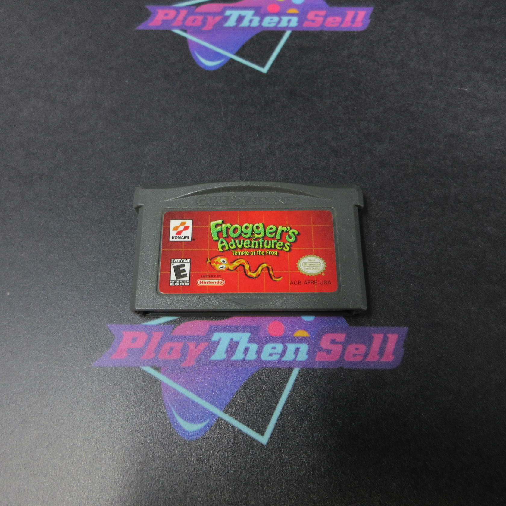 Frogger's Adventures Temple of the Frog Gameboy Advance Cart Only Tested - Very Good