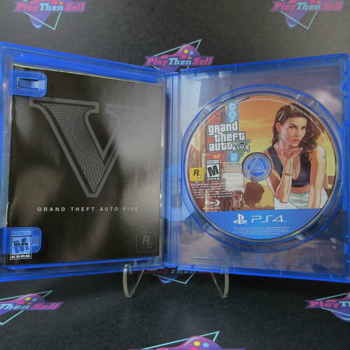 Grand Theft Auto V Premium Edition PS4 PlayStation 4 - Like New