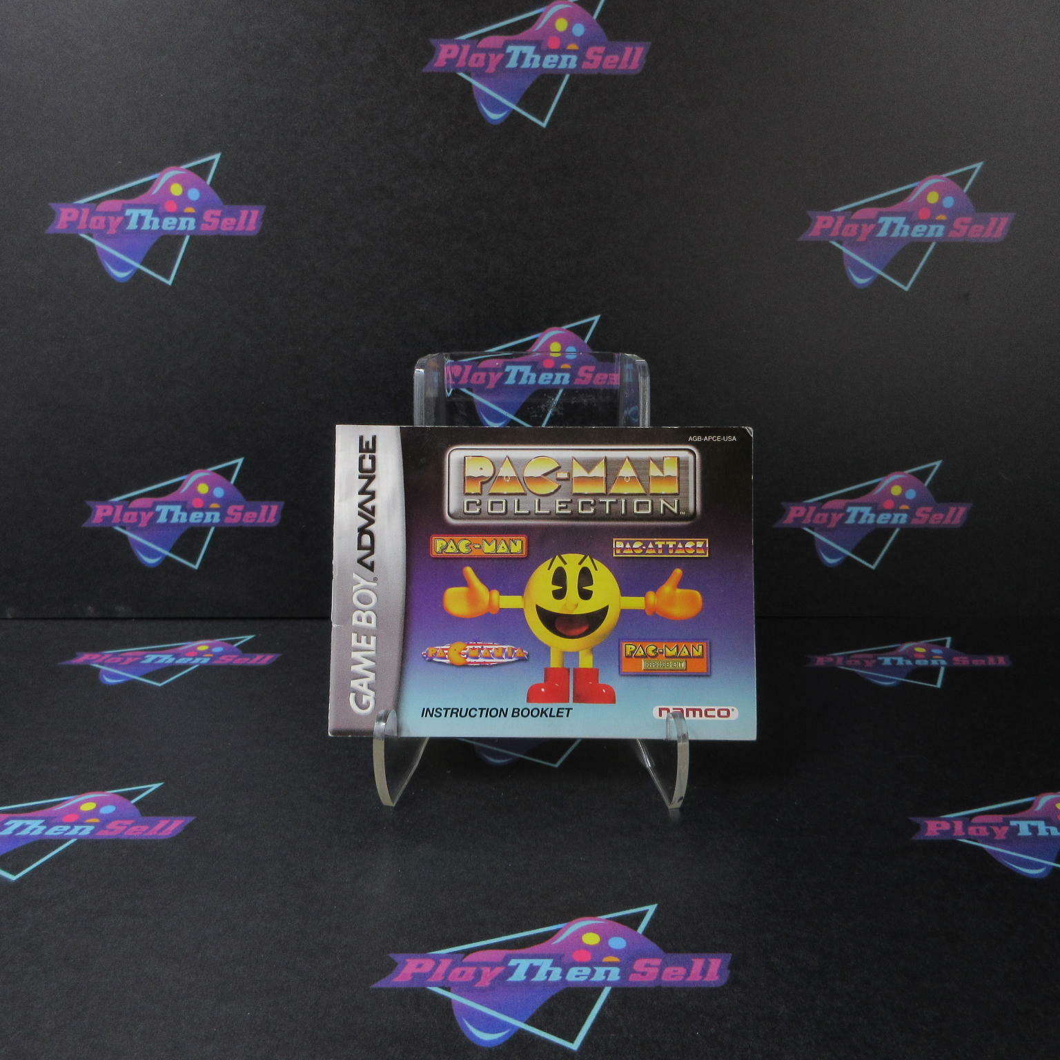 Pac-Man Collection GBA Gameboy Advance Cart + Manual - Very Good
