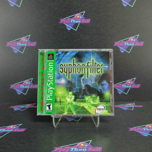 Syphon Filter Greatest Hits PS1 PlayStation 1 - Like New