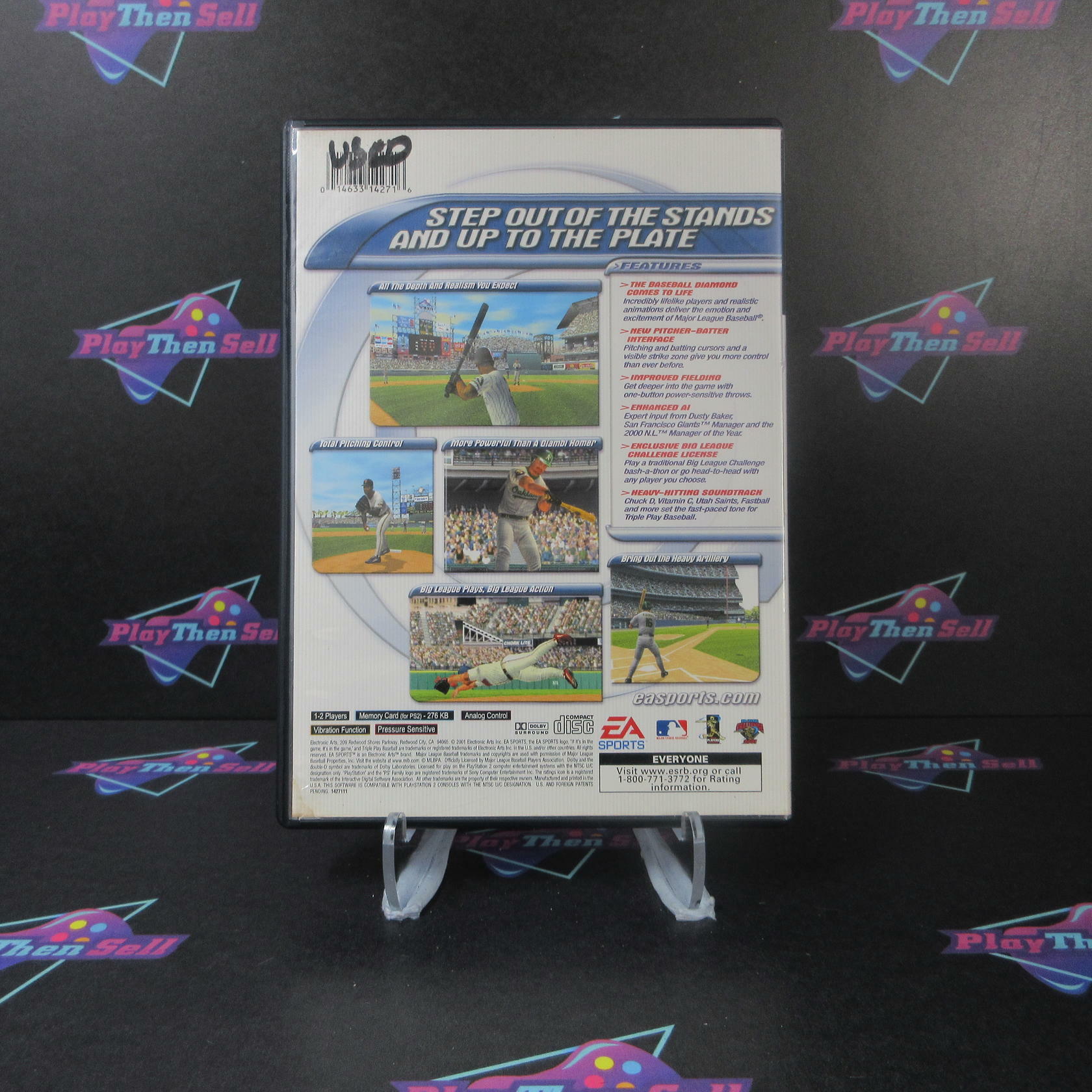 Triple Play Baseball PS2 PlayStation 2 AD/NM - Very Good