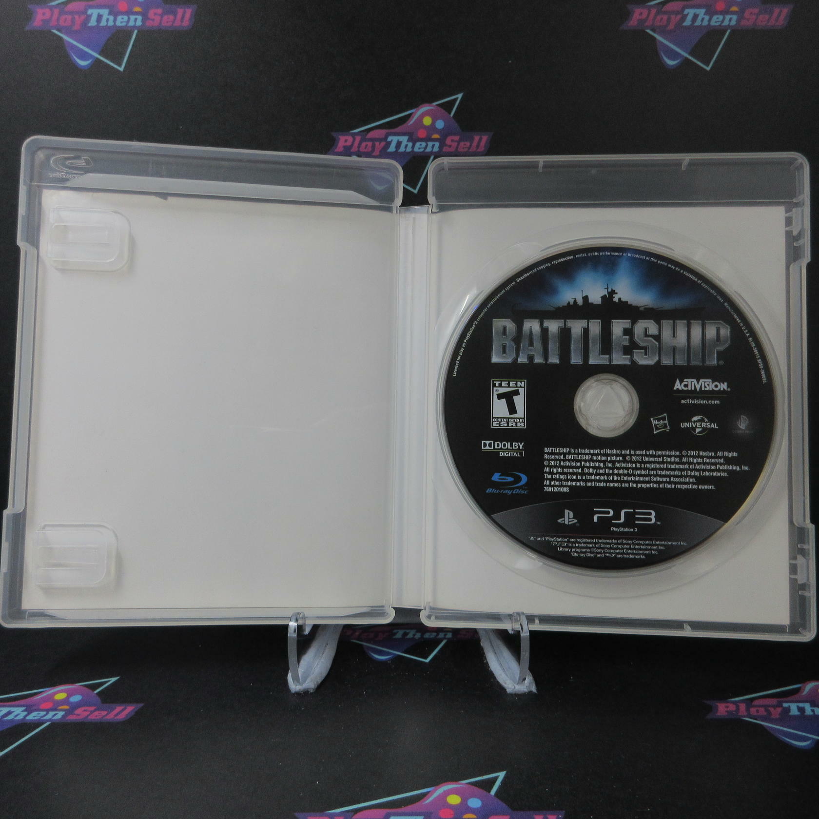 Battleship Sony PS3 PlayStation 3 AD/NM - Very Good