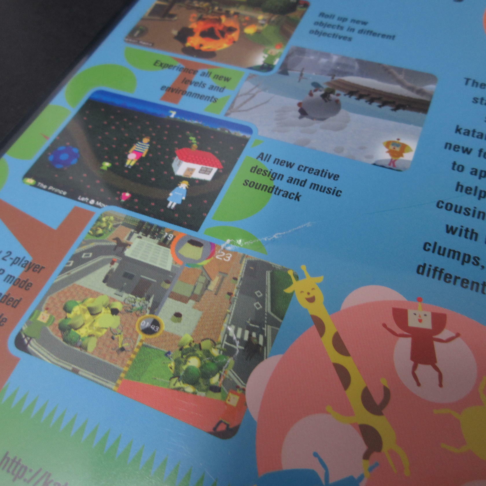 We Love Katamari PS2 PlayStation 2 AD/NM - Very Good