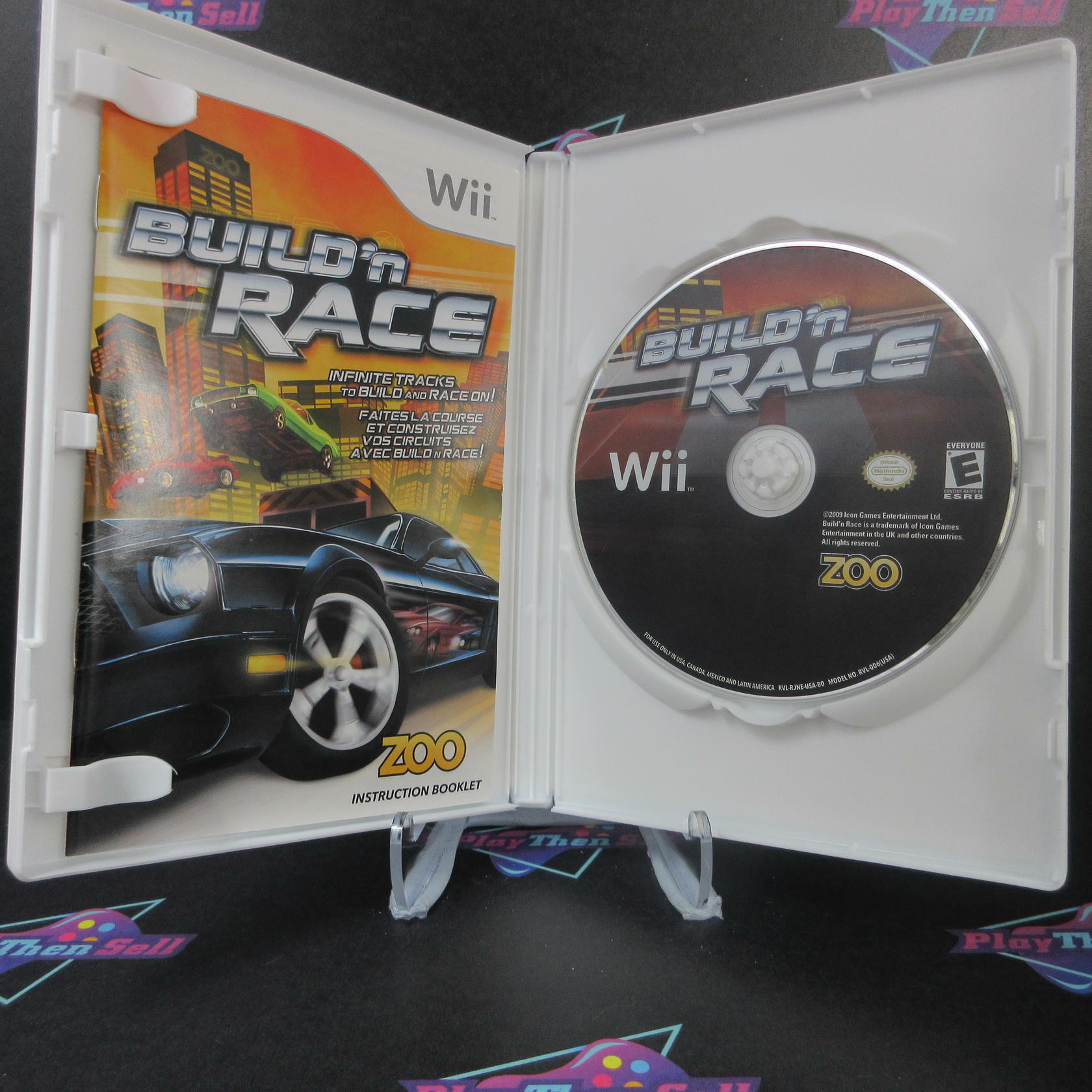 Build N Race - Nintendo Wii AD Complete CIB - Very Good