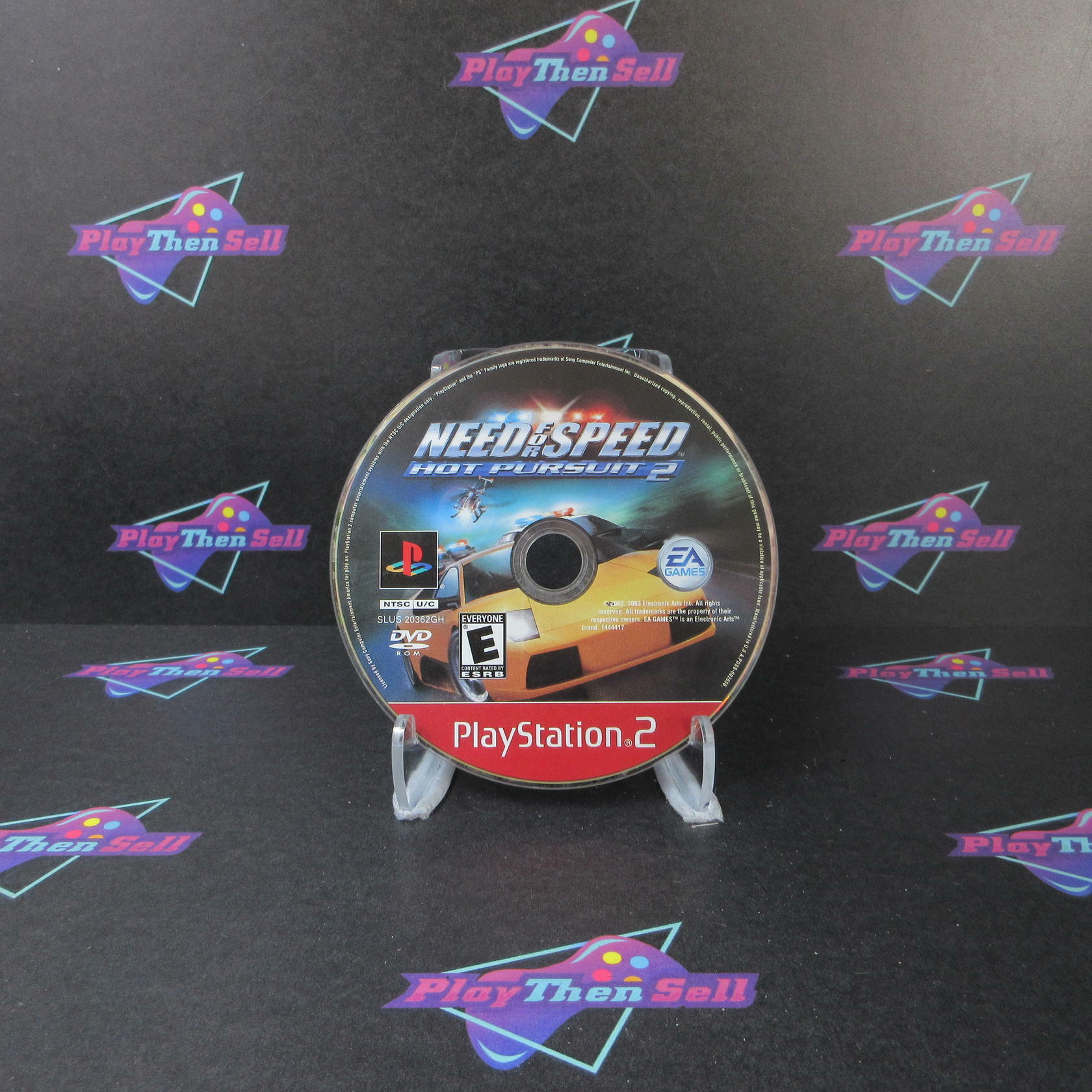 Need for Speed Hot Pursuit 2 GH PS2 PlayStation 2 Disc Only - Very Good
