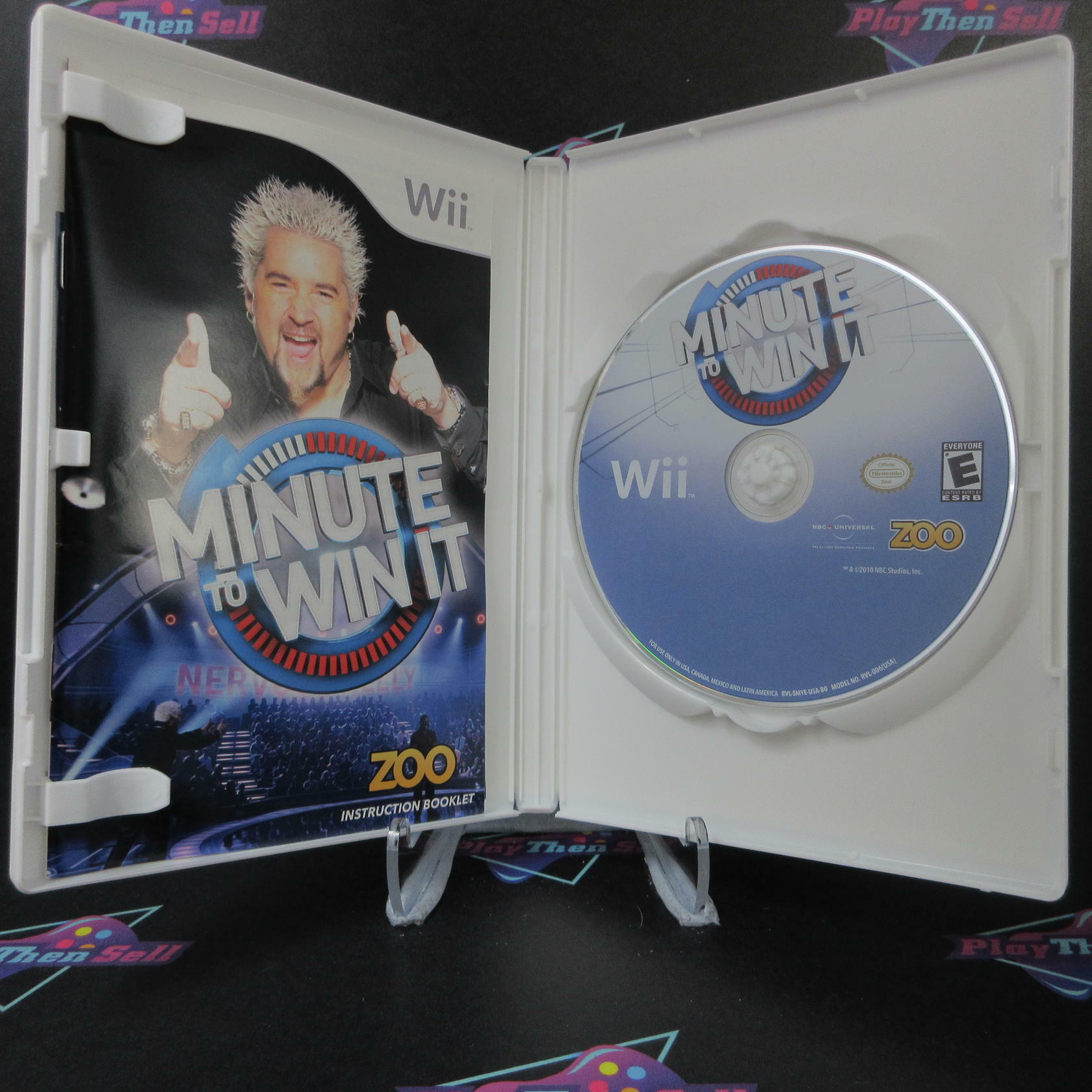 Minute To Win It - Nintendo Wii - Like New