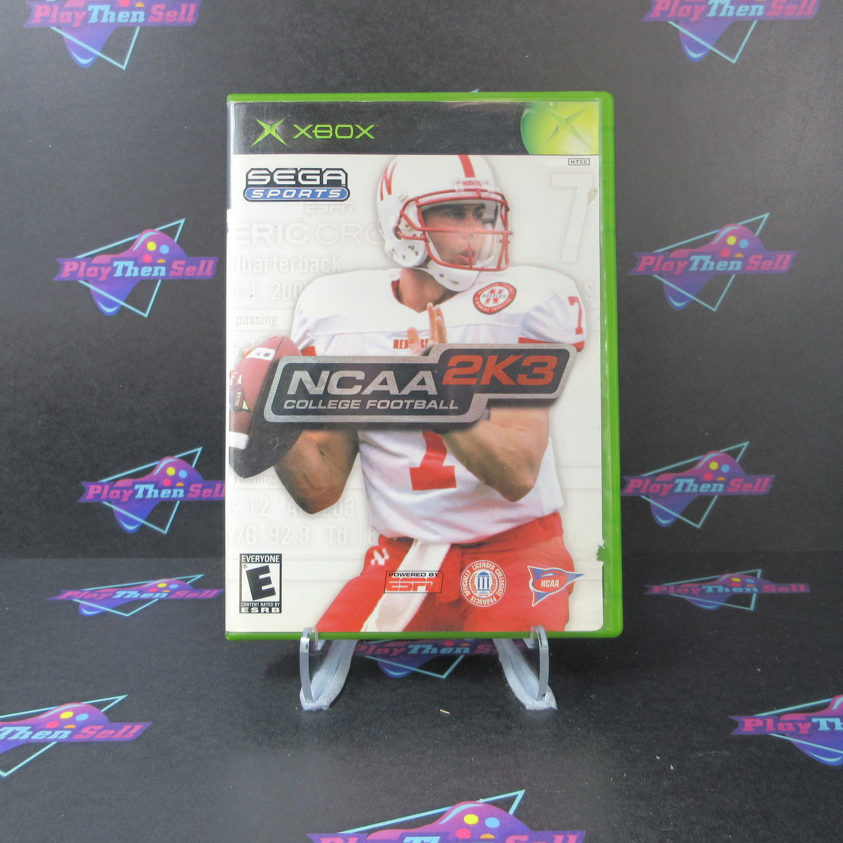 NCAA Football 2K3 Xbox AD Complete CIB - Very Good