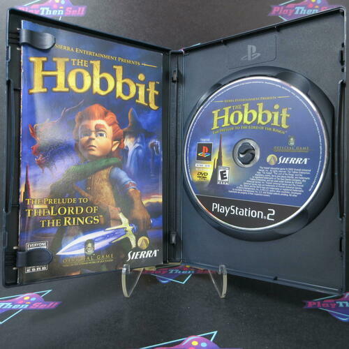 The Hobbit PS2 PlayStation 2 + Reg Card / Smaug Promo Card - Like New