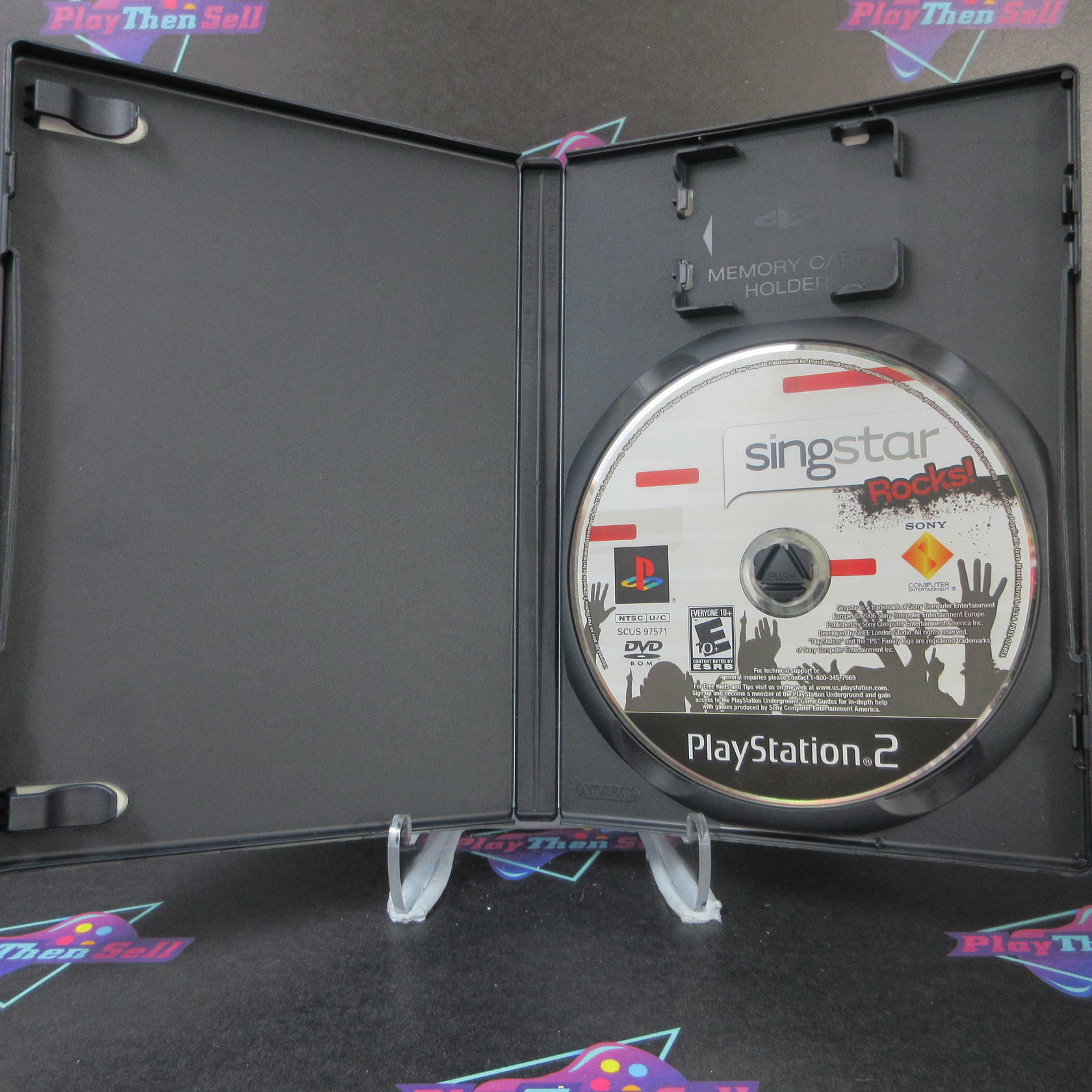 SingStar Rocks - PS2 PlayStation 2 - Very Good
