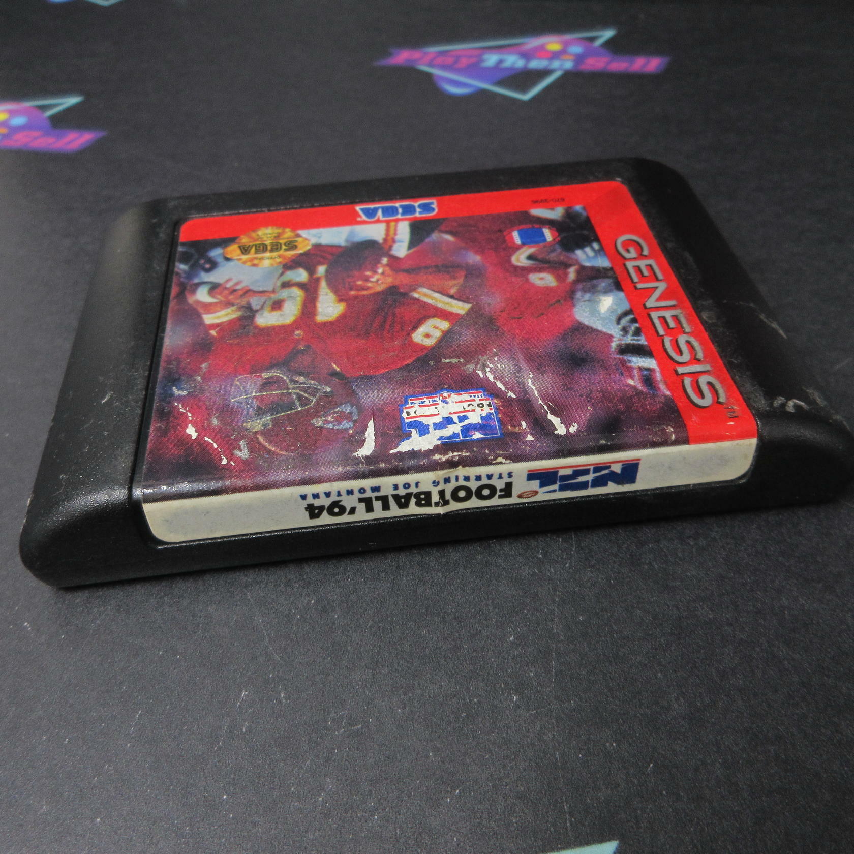 NFL Football '94 Starring Joe Montana  Sega Genesis Cartridge Only AD Tested - Good