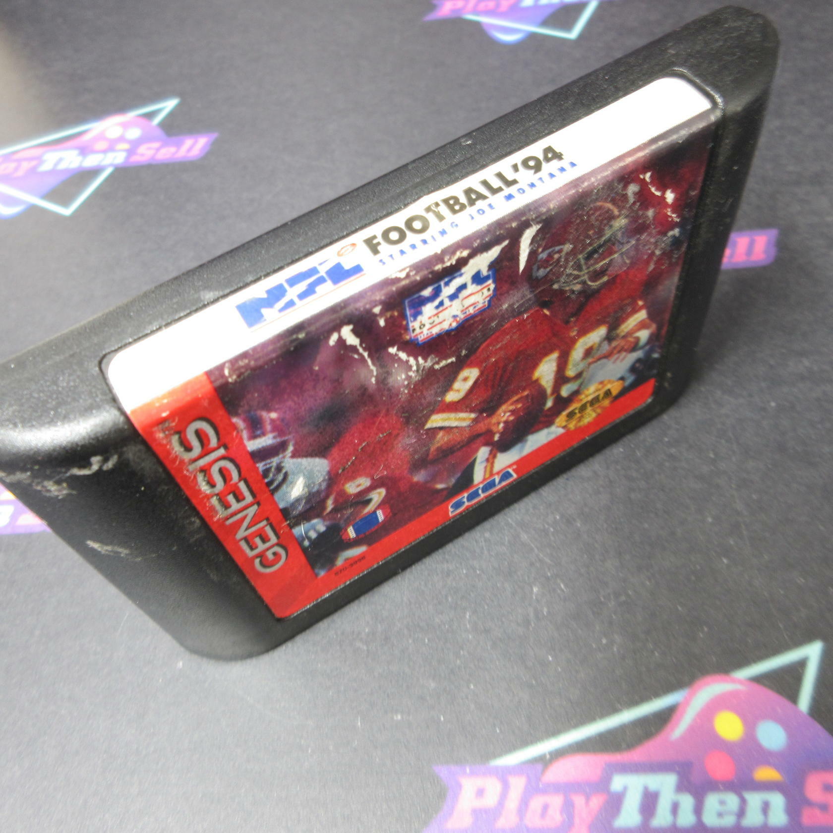 NFL Football '94 Starring Joe Montana  Sega Genesis Cartridge Only AD Tested - Good