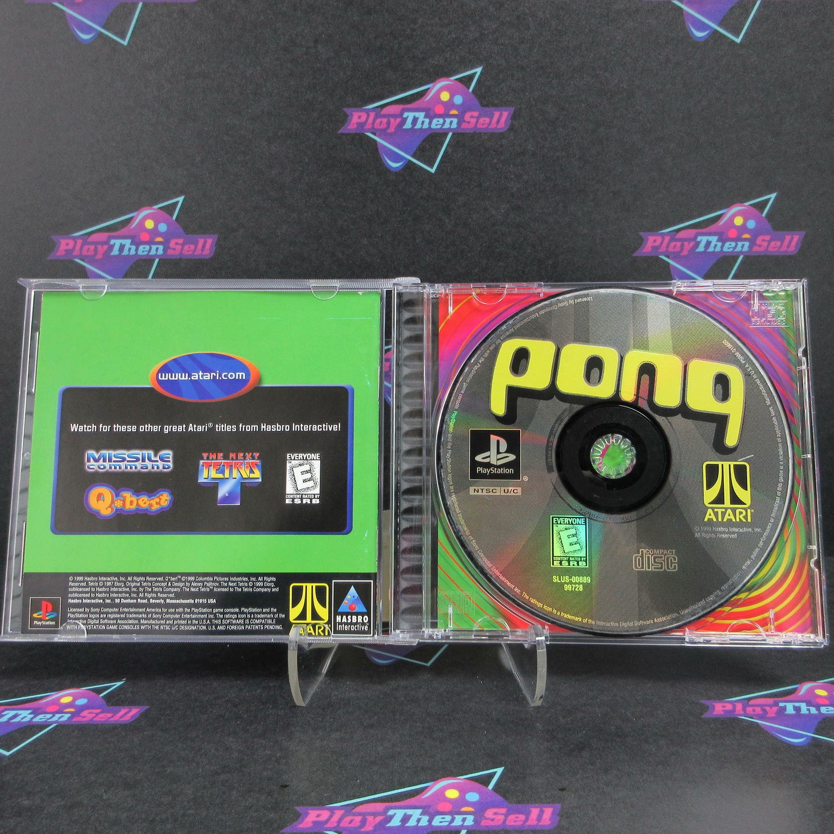 Pong The Next Level PS1 PlayStation 1 MD - Very Good