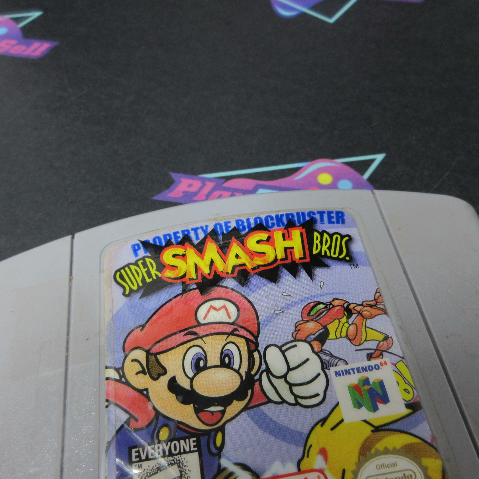 Super Smash Bros Nintendo 64 N64 Cartridge Only AD Authentic / Tested - Very Good