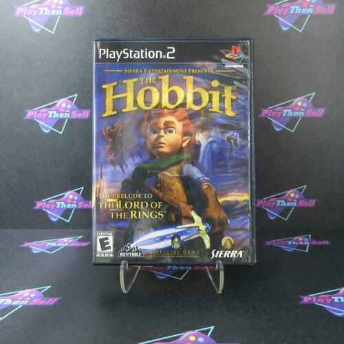 The Hobbit PS2 PlayStation 2 + Reg Card / Smaug Promo Card - Like New