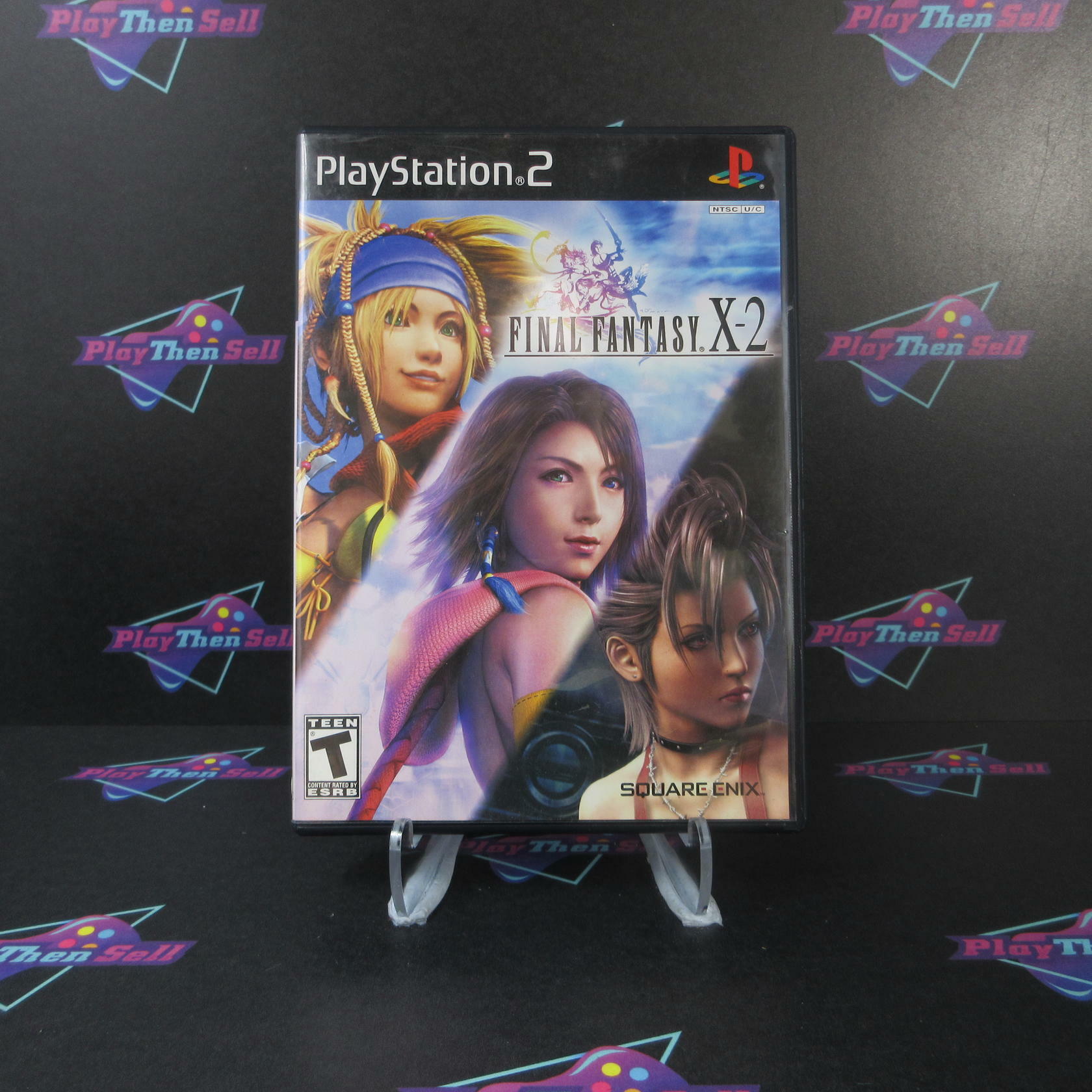 Final Fantasy X-2 + Reg Card PS2 PlayStation 2 MD Complete CIB - Very Good