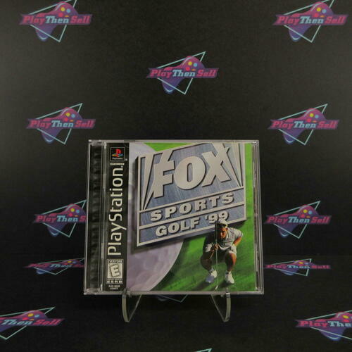Fox Sports Golf '99 PS1 PlayStation 1 - Like New