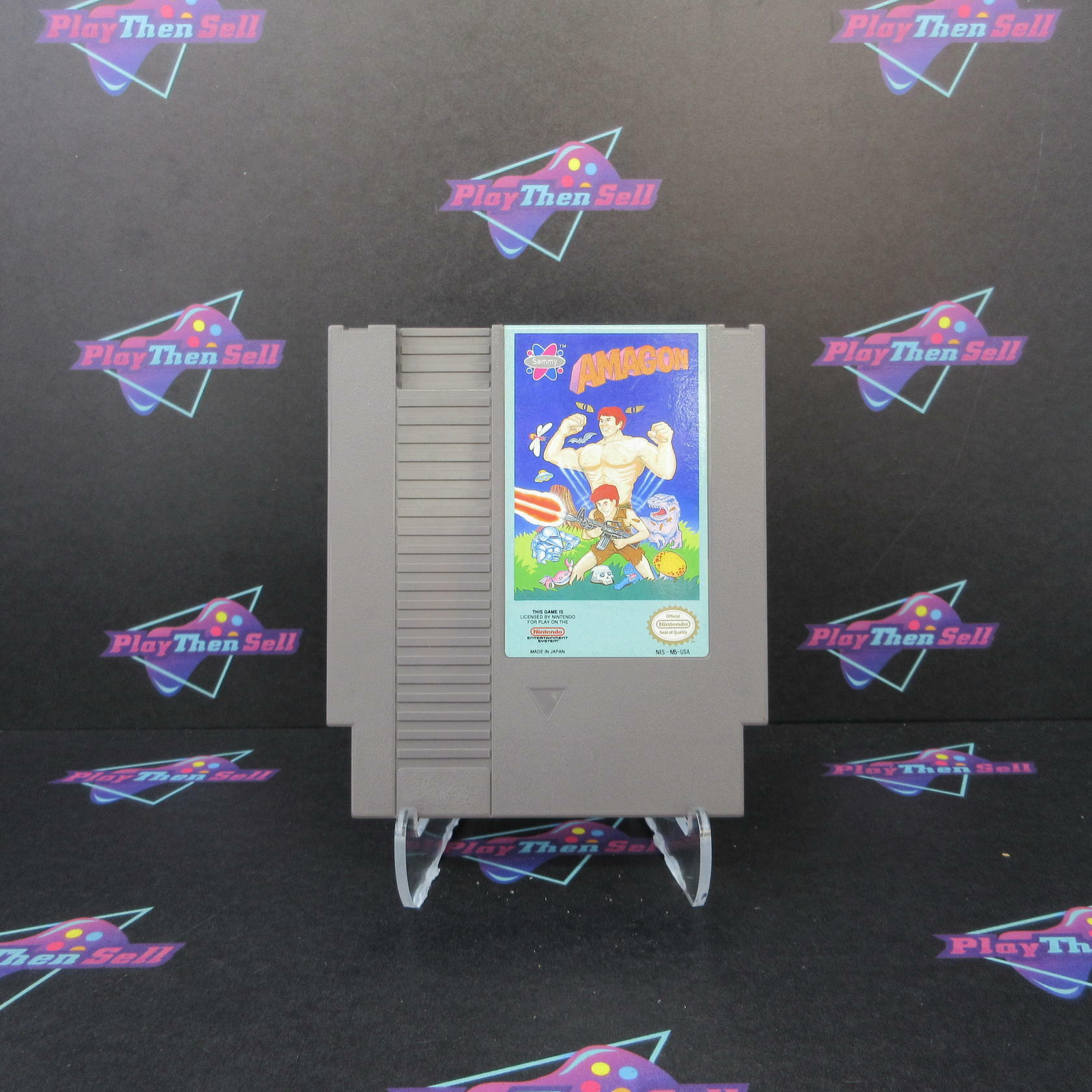 Amagon Nintendo NES - Cart Only Authentic / Tested - Very Good