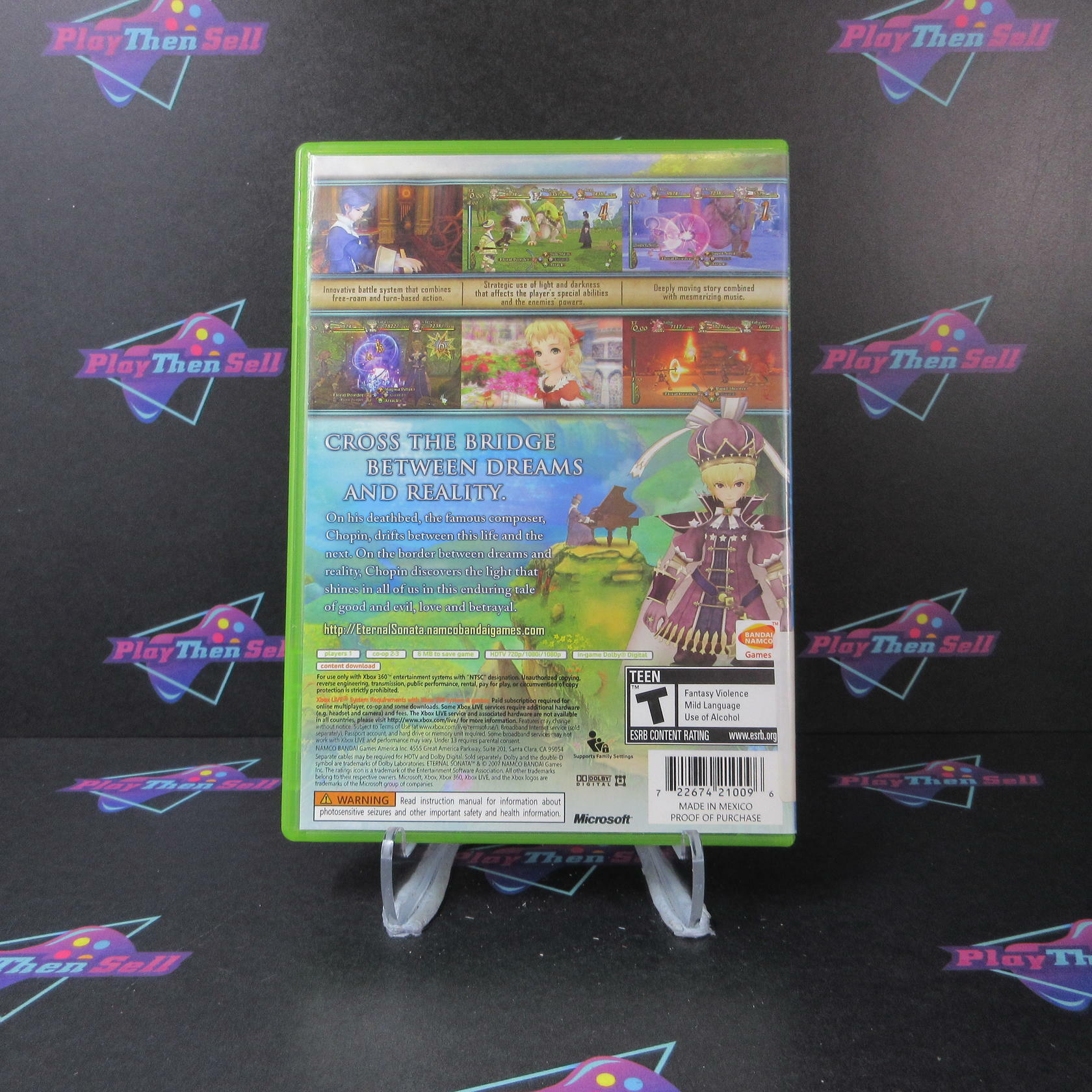 Eternal Sonata Xbox 360 Complete CIB - Very Good