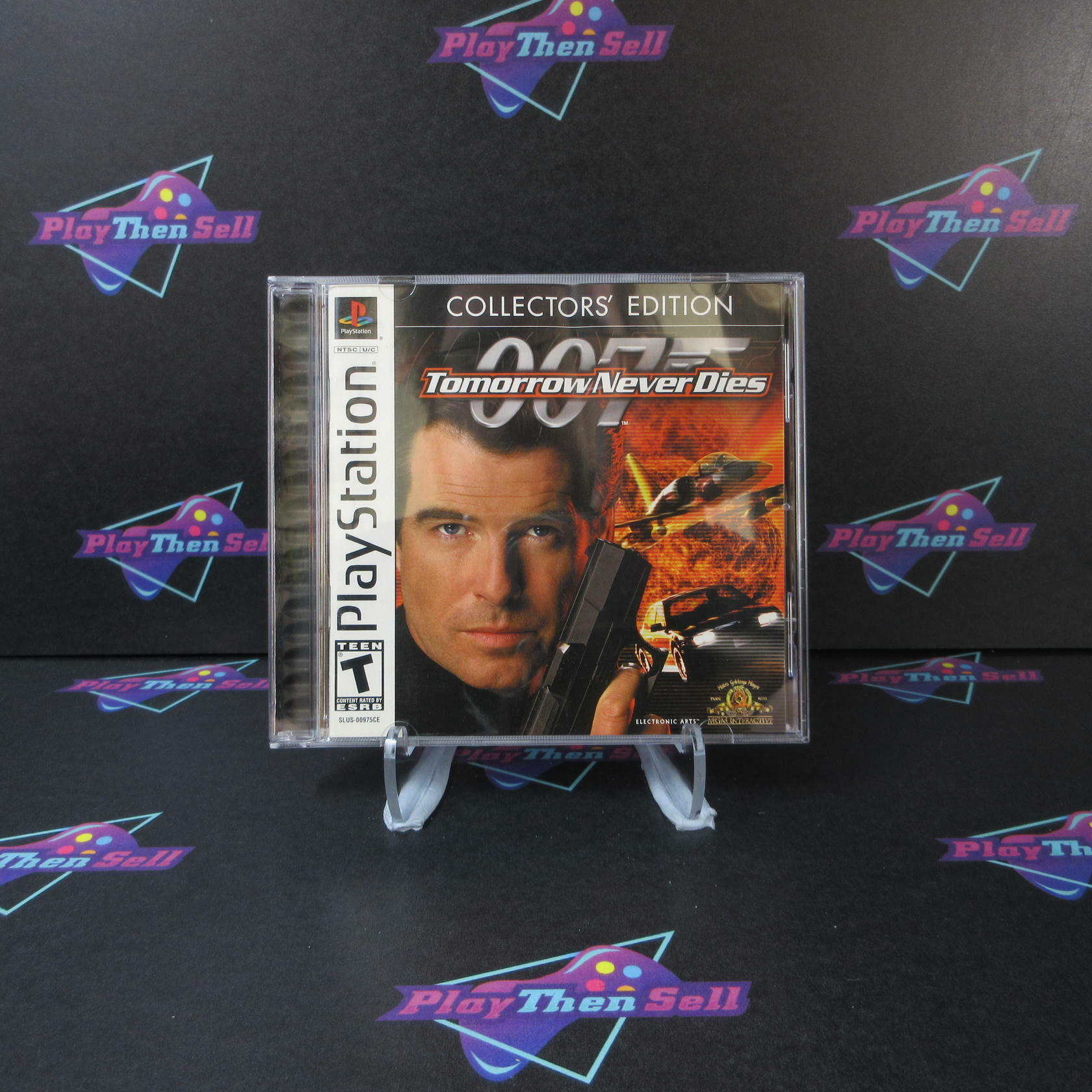 Tomorrow Never Dies Collector's Edition + Reg PS1 PlayStation 1 MD Complete CIB - Very Good