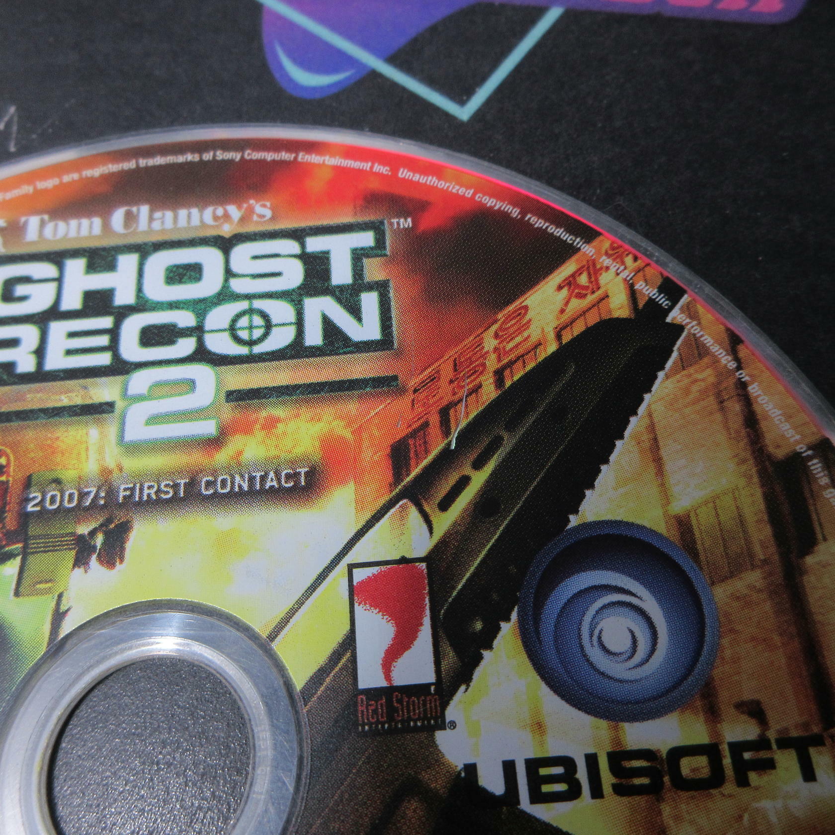 Tom Clancy's Ghost Recon 2 First Contact + Reg Card PS2 AD/MD Complete CIB - Very Good