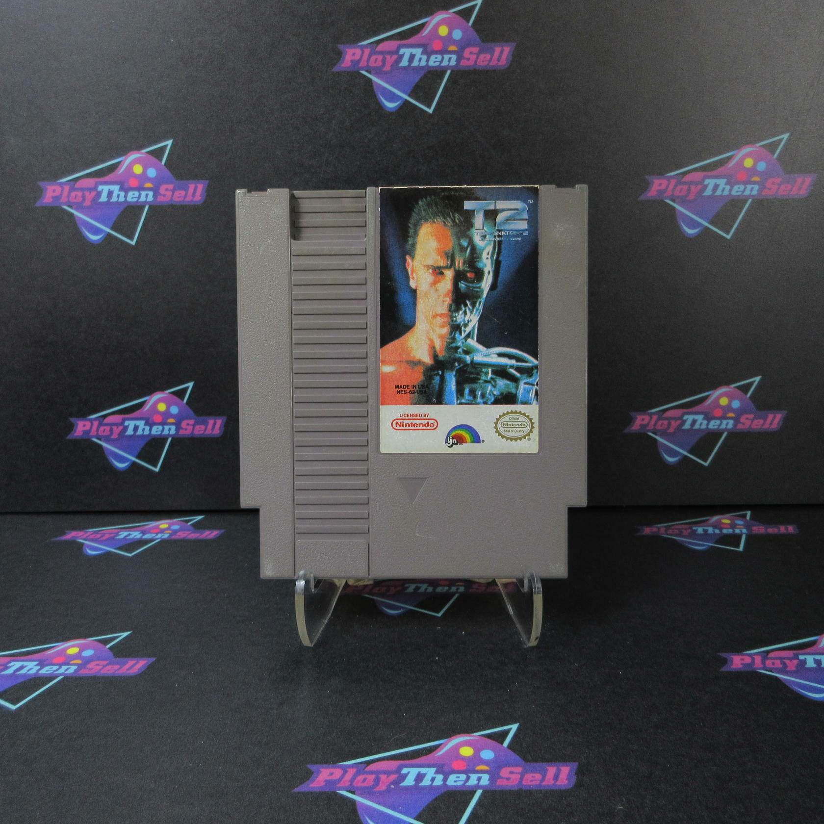 Terminator 2 Judgment Day Nintendo NES Cartridge Only AD Authentic / Tested - Very Good