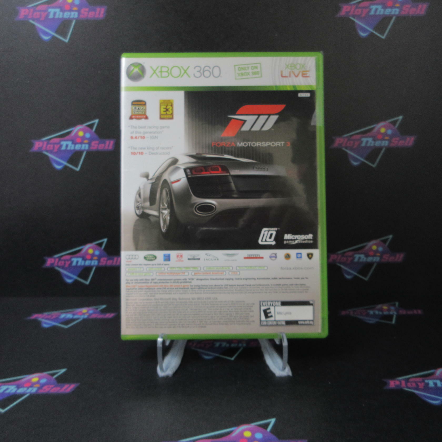 Forza Motorsport 3 / Halo 3 ODST Xbox 360 - Very Good