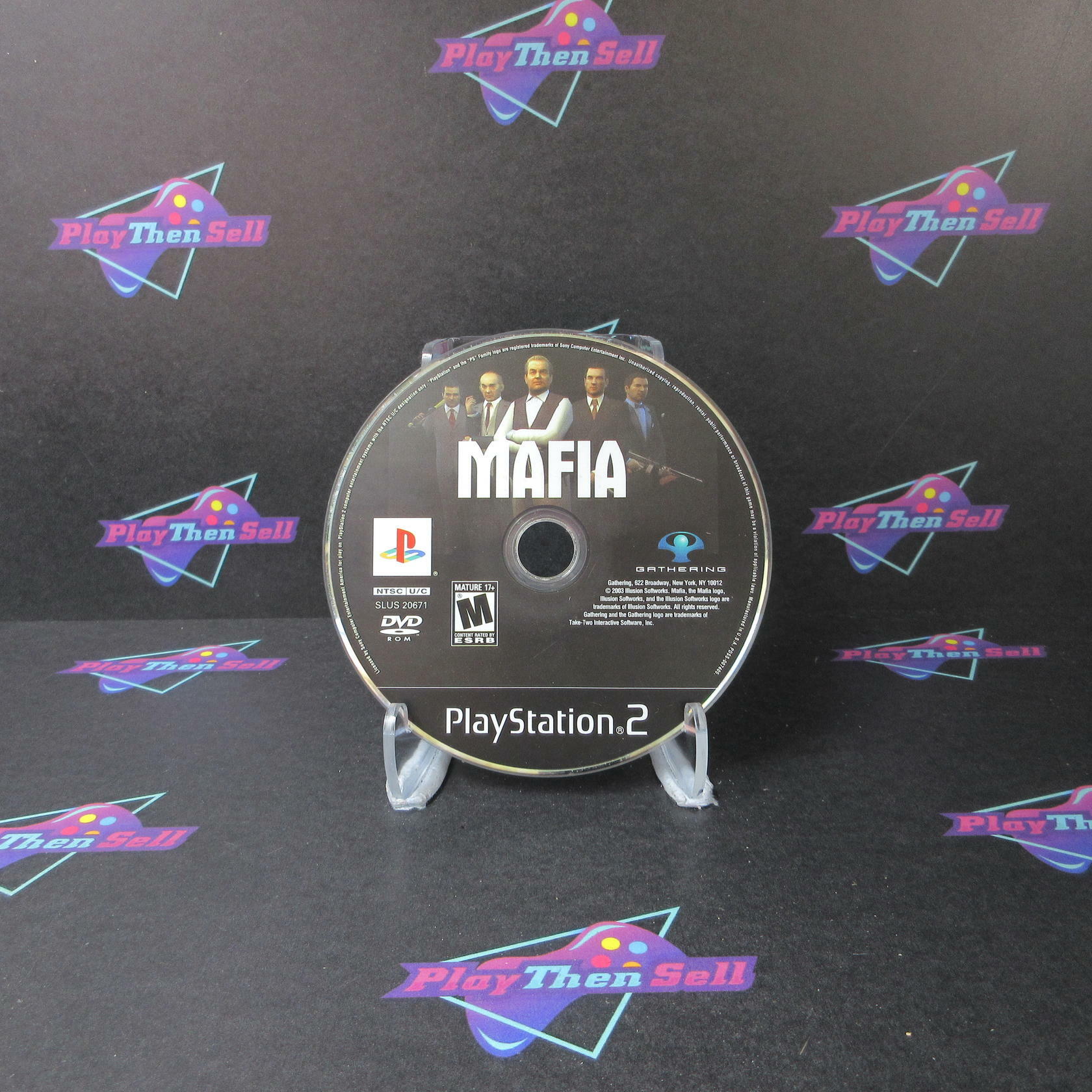 Mafia PS2 PlayStation 2 Disc Only - Very Good