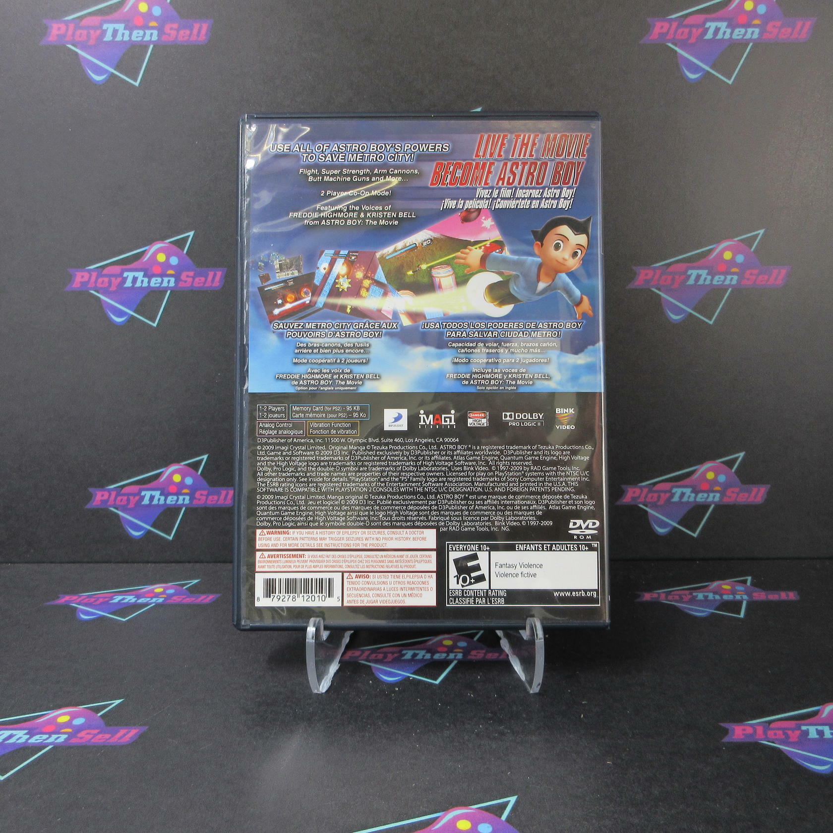 Astro Boy PS2 PlayStation 2 - Like New