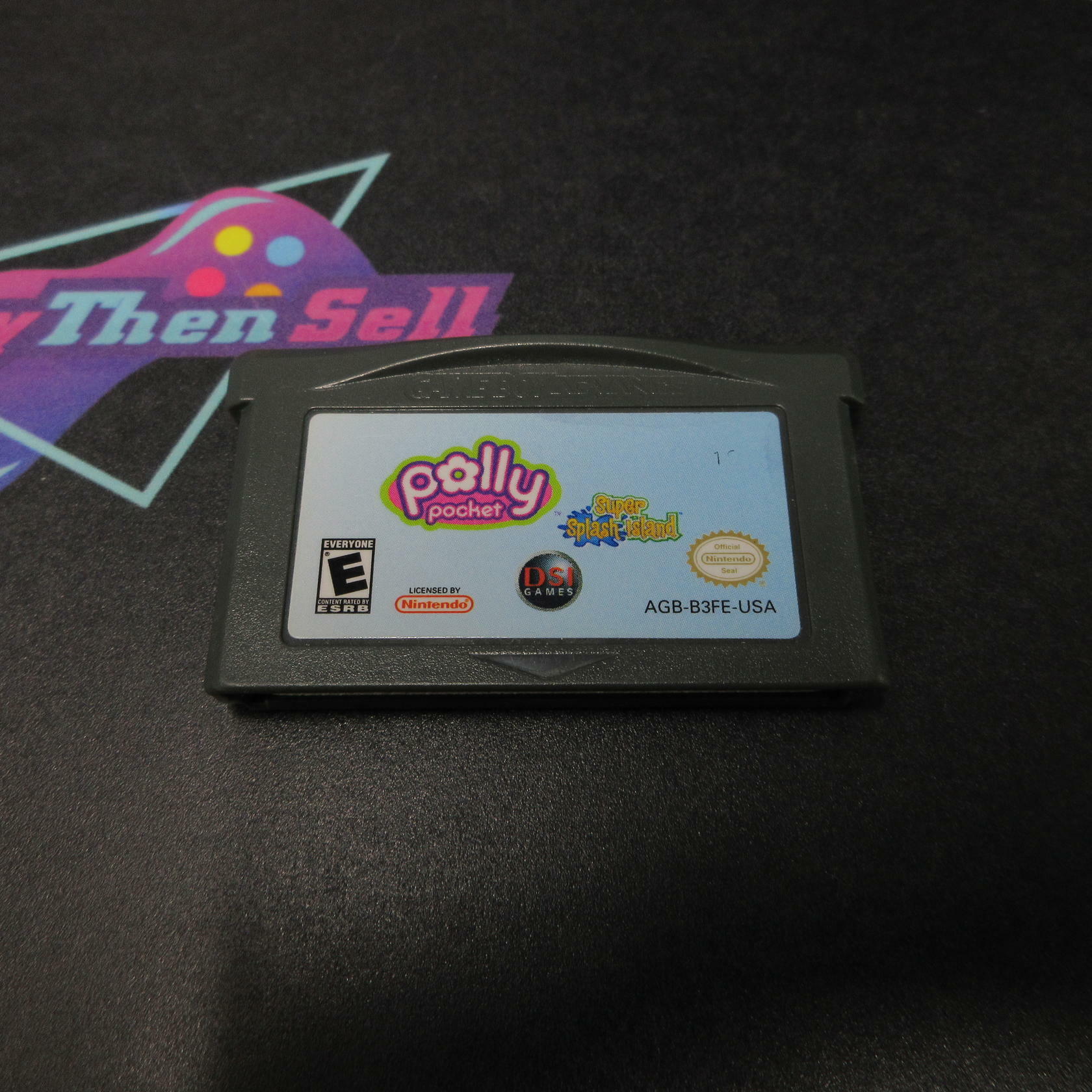 Polly Pocket Super Splash Island Gameboy Advance Cartridge Only Authentic - Very Good