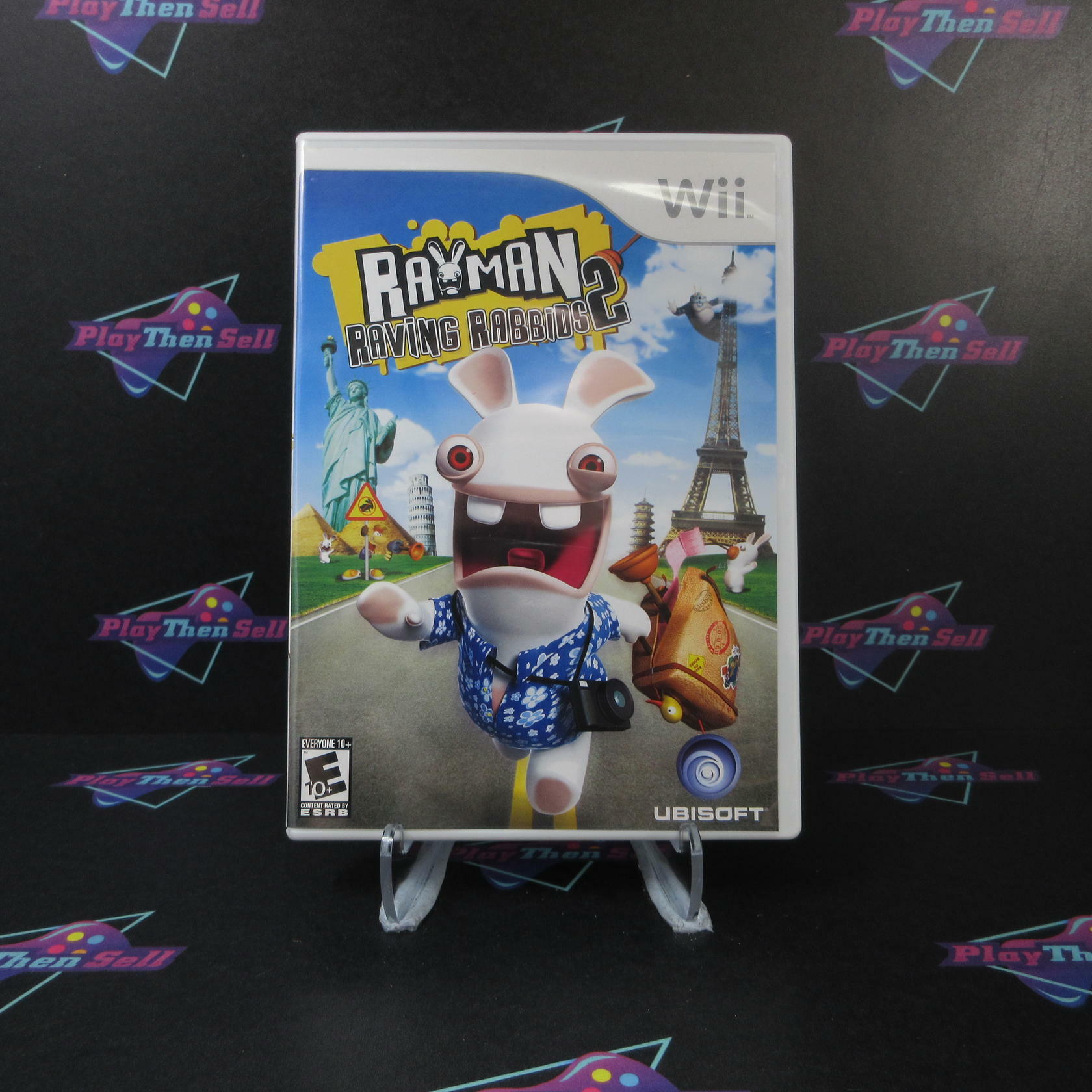Rayman Raving Rabbids 2 - Nintendo Wii - Like New