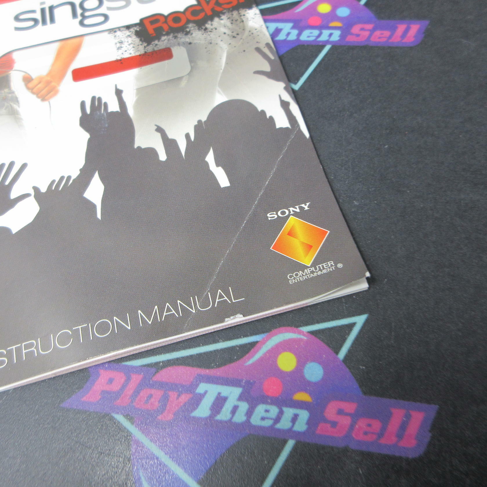 Singstar Rocks! + Reg Card PS2 PlayStation 2 AD/MD Complete CIB - Very Good