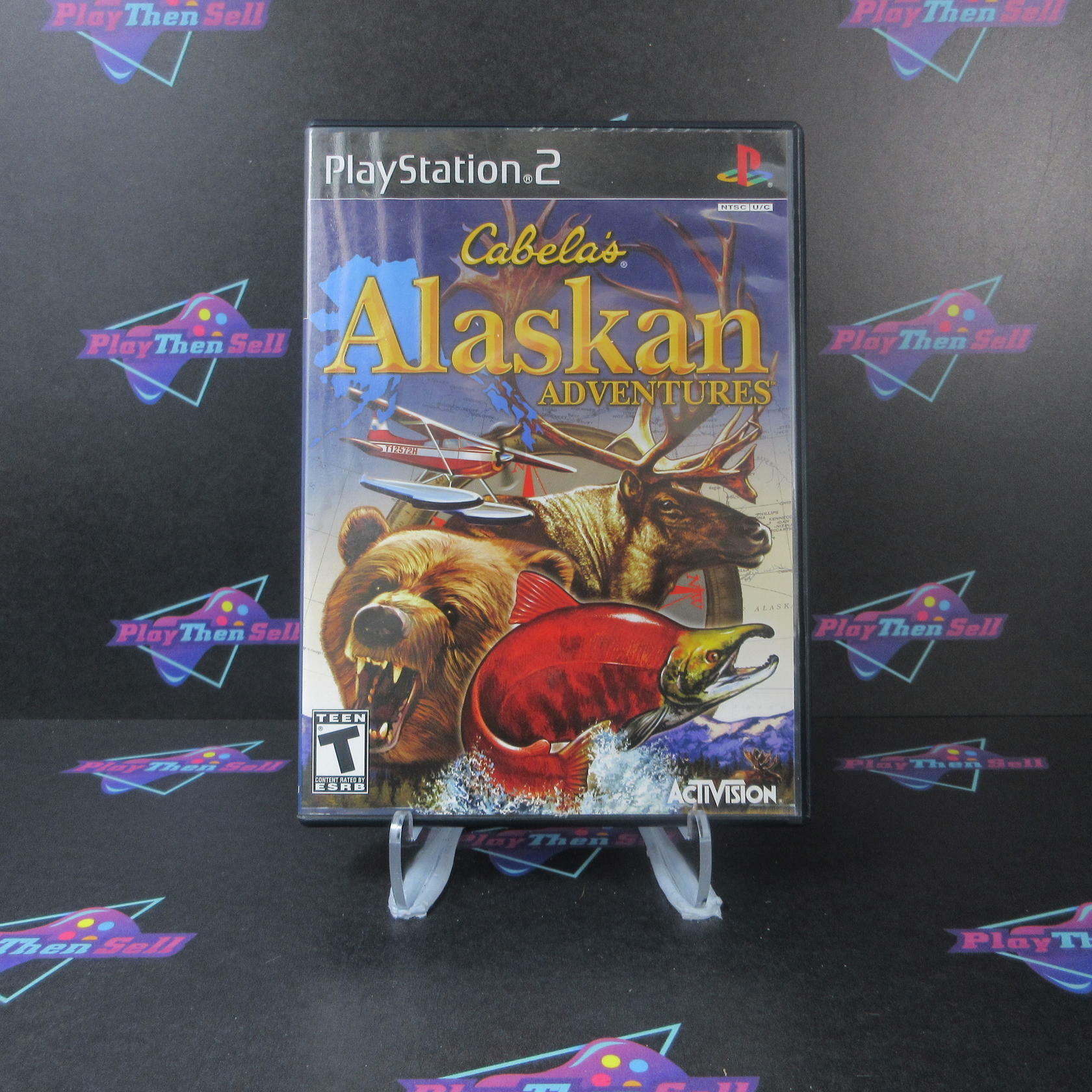 Cabela's Alaskan Adventures + Reg Card PS2 PlayStation 2 AD Complete CIB - Very Good