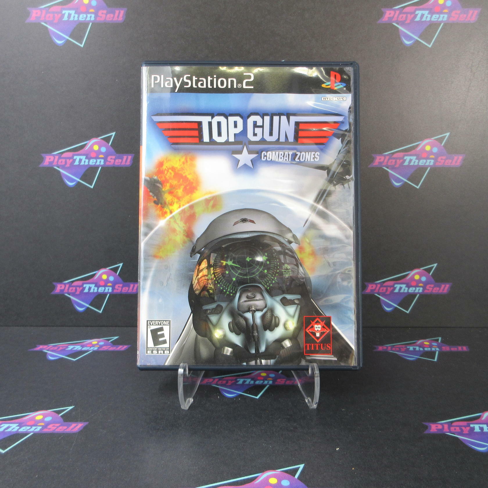 Top Gun PS2 PlayStation 2 AD/DD/NM - Very Good