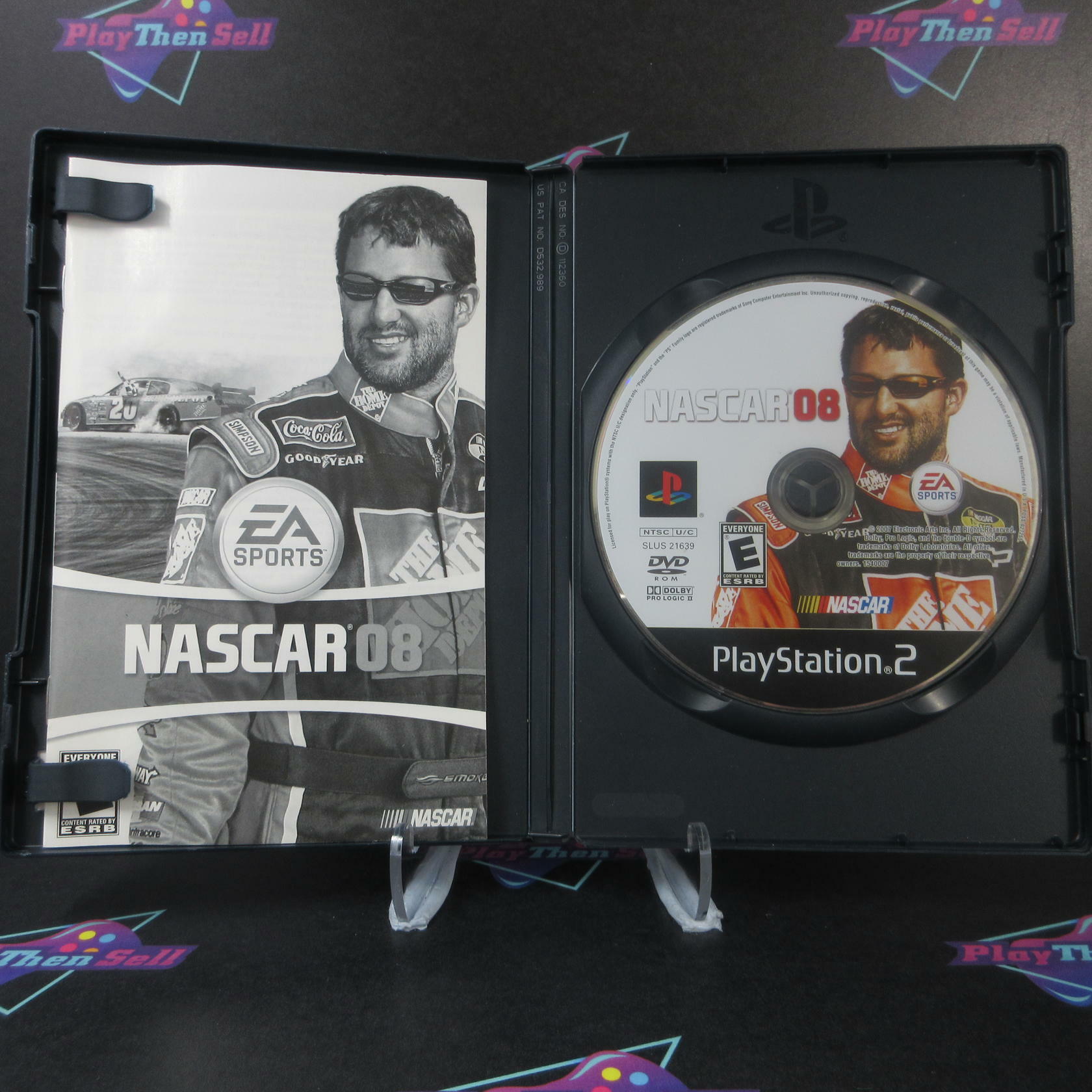 NASCAR 08 PS2 PlayStation 2 AD Complete CIB - Very Good
