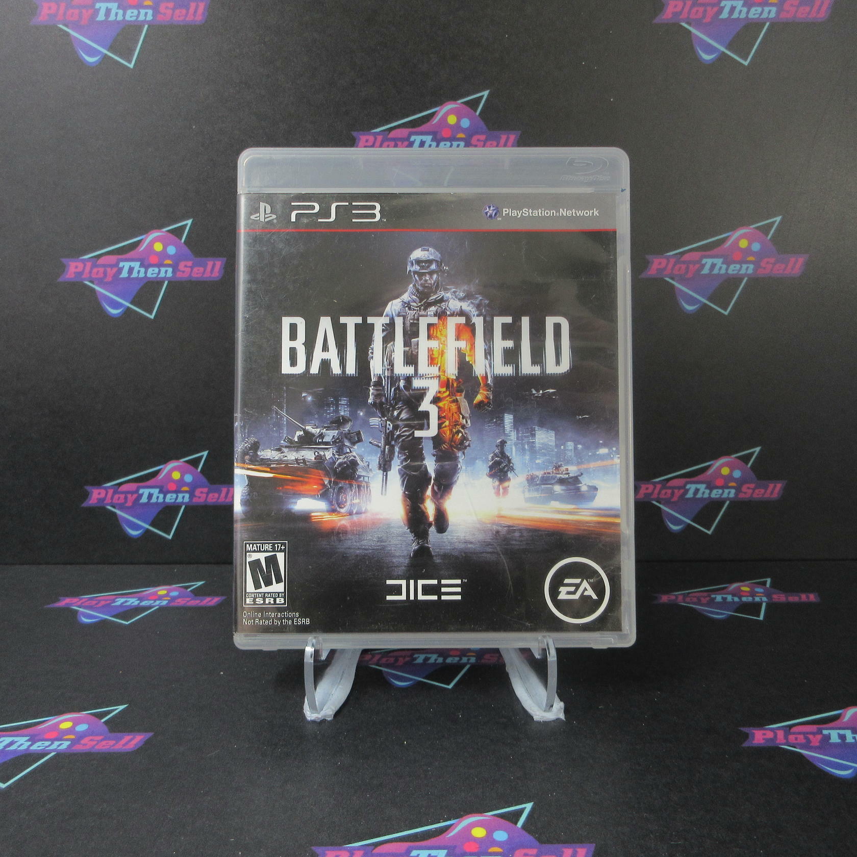 Battlefield 3 PS3 PlayStation 3 AD/DD Complete CIB - Very Good