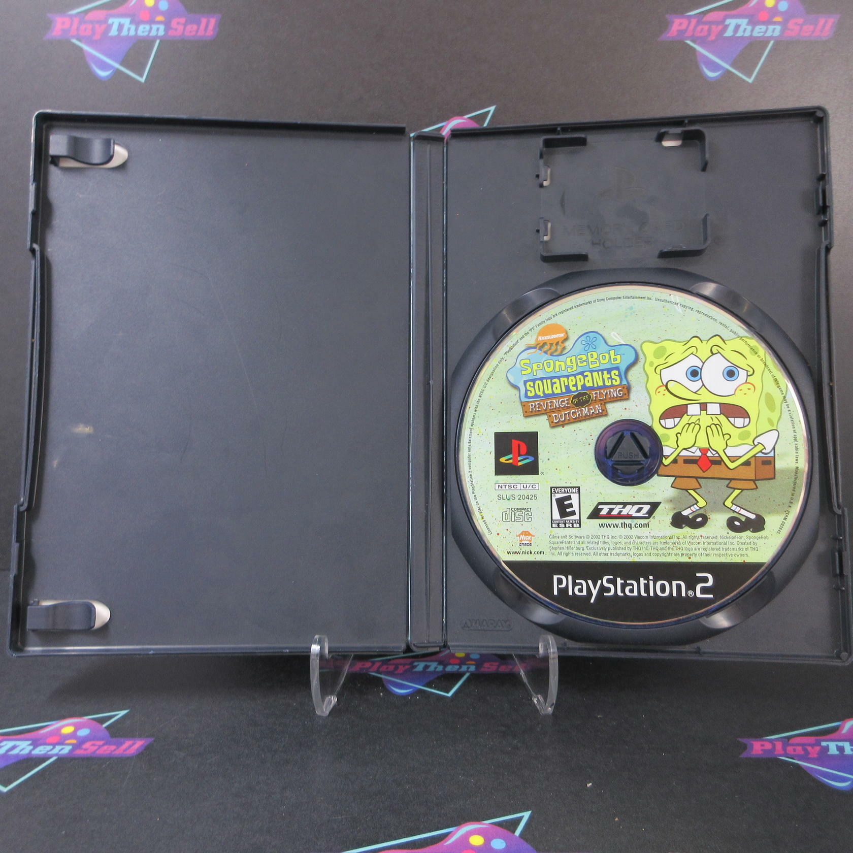 SpongeBob Squarepants Revenge of the Flying Dutchman PS2 PlayStation 2  AD/NM - Very Good