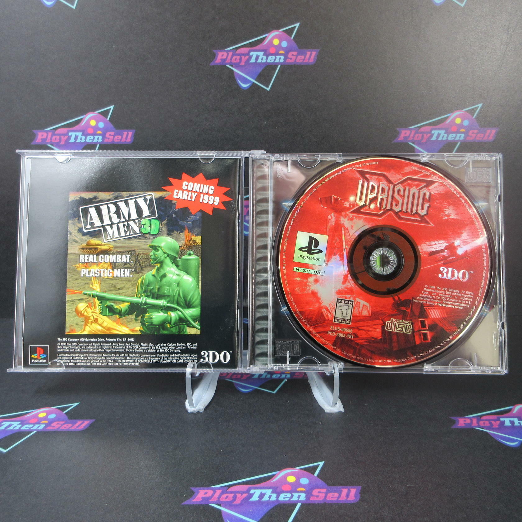 Uprising X PS1 PlayStation 1 + Reg Card - Like New