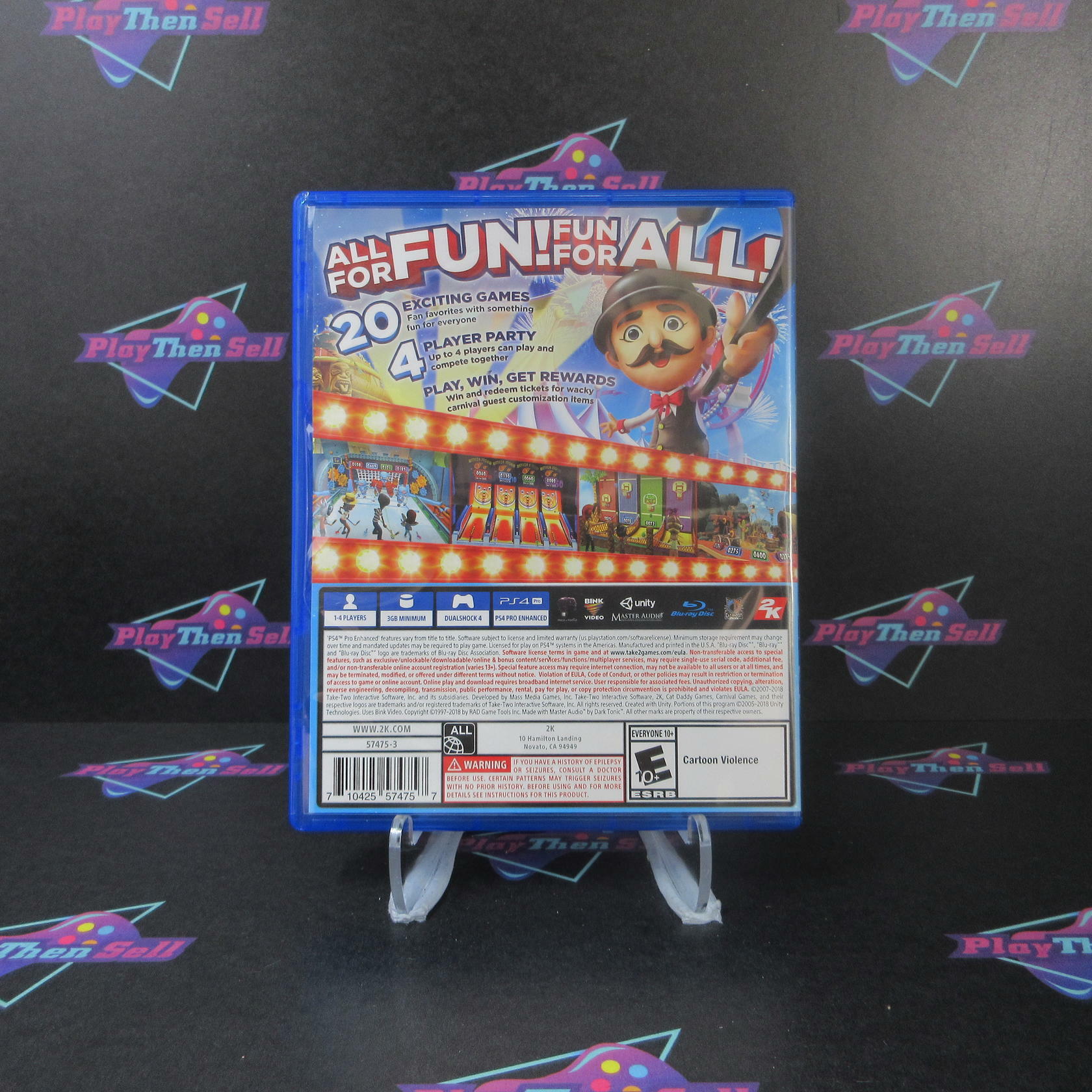 Carnival Games PS4 PlayStation 4 - Like New