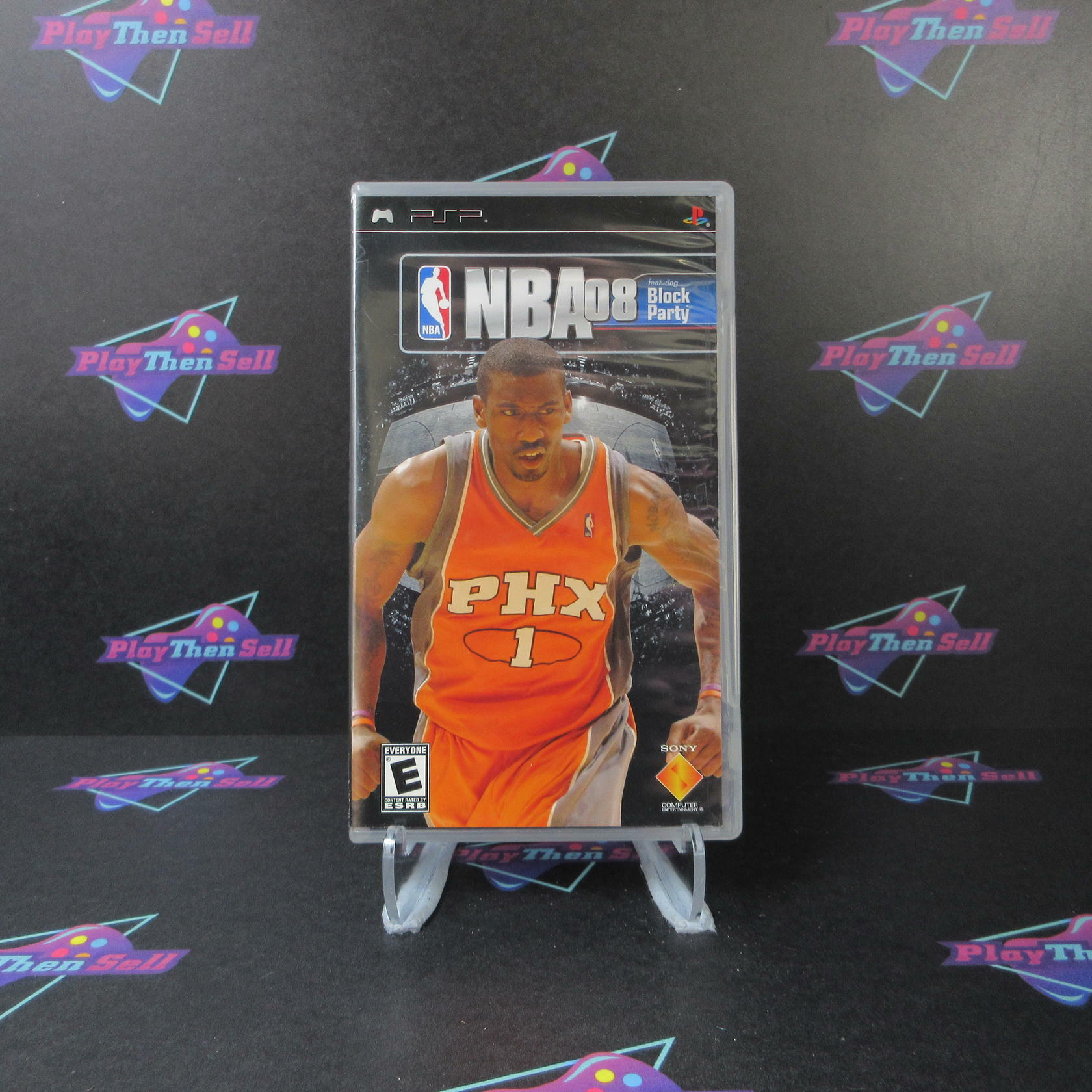 NBA 08 Block Party - Clear UMD Sony PSP + Reg Card - Like New