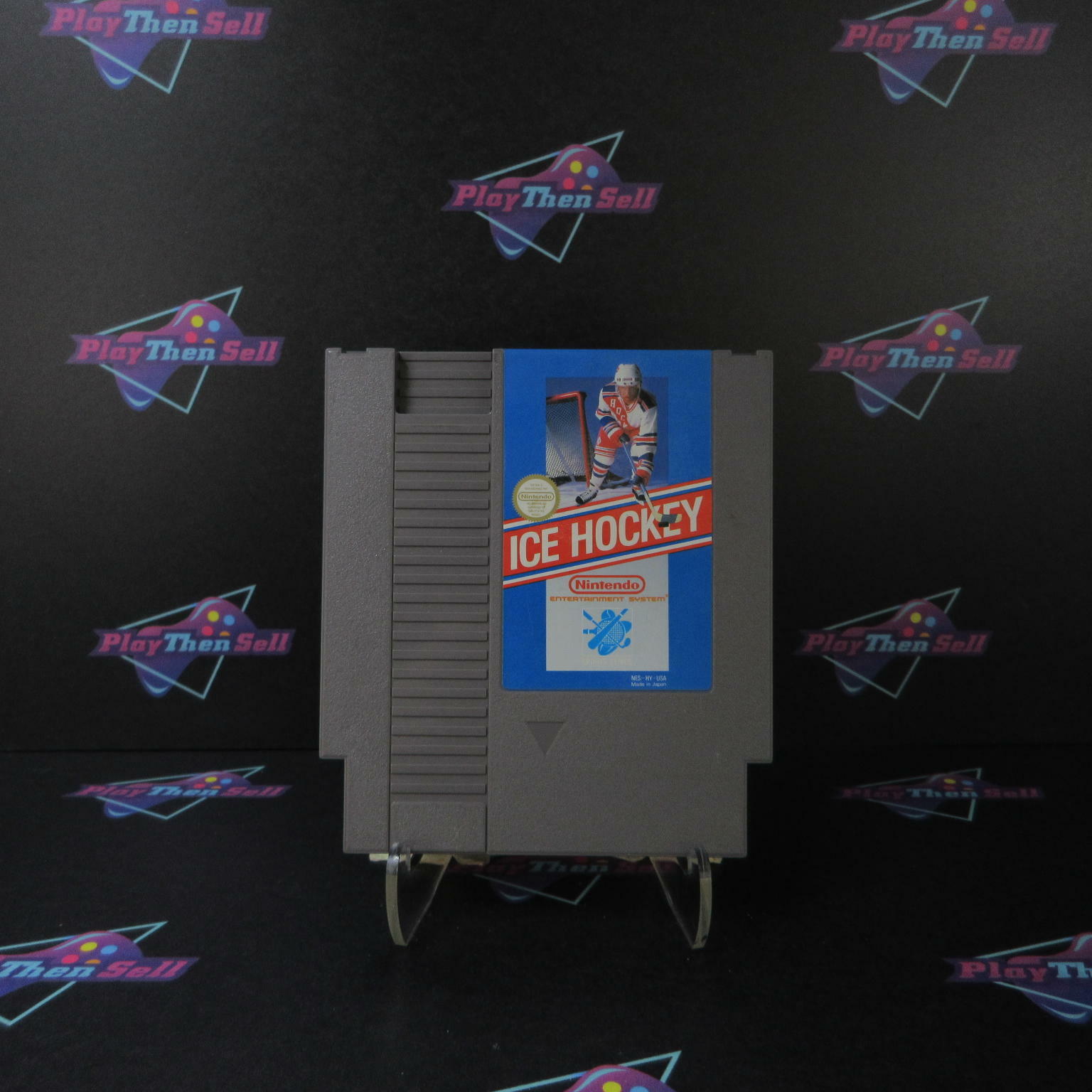 Ice Hockey Nintendo NES Cartridge Only Authentic / Tested - Very Good