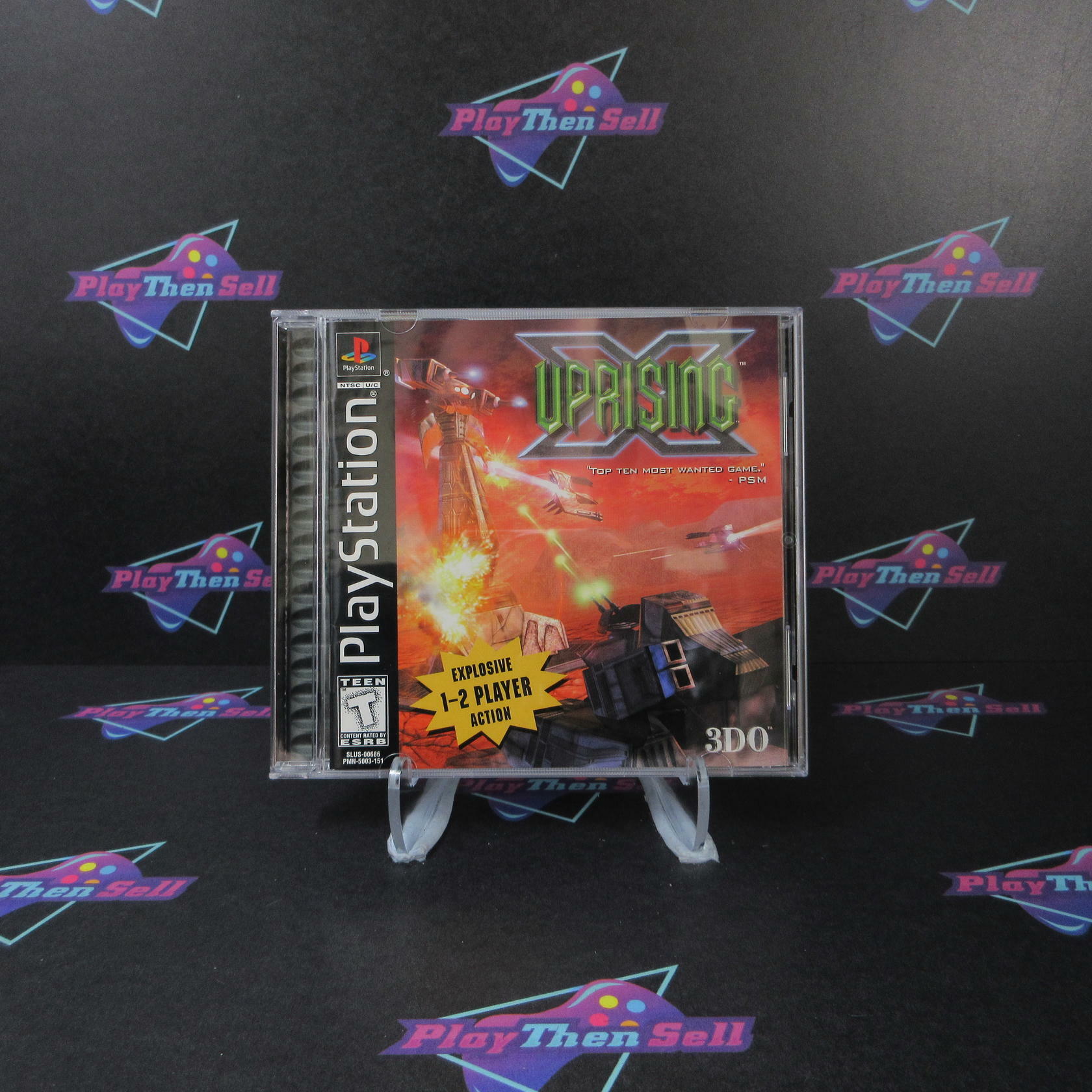 Uprising X PS1 PlayStation 1 + Reg Card - Like New