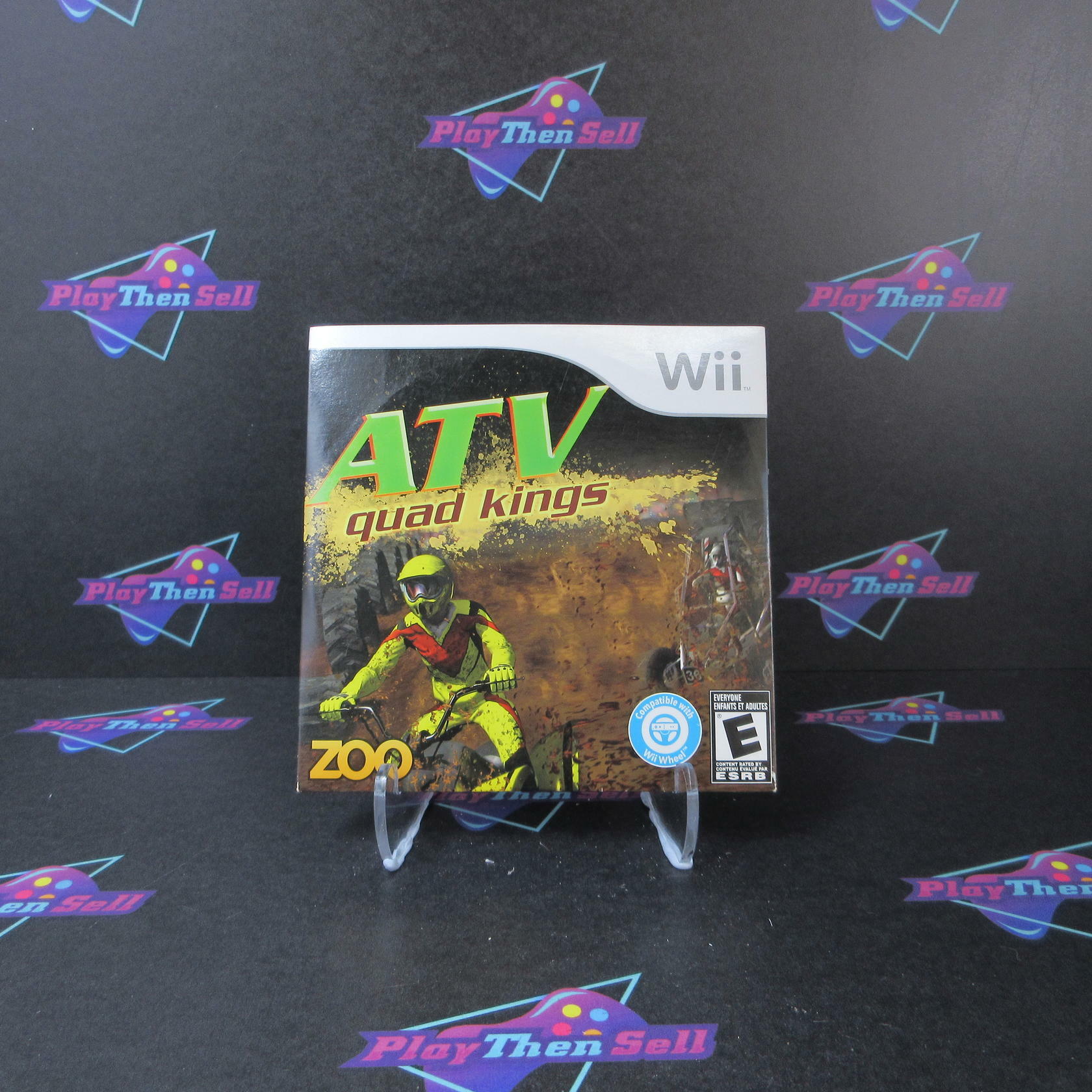 ATV Quad Kings Nintendo Wii DD Complete CIB - Very Good