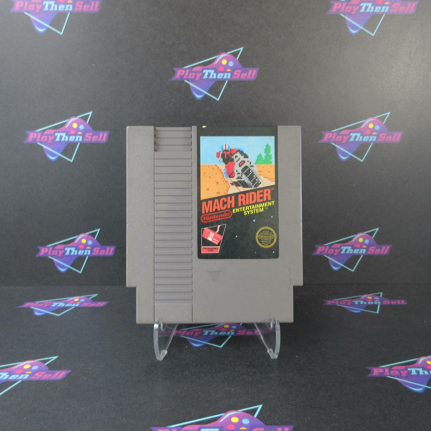 Mach Rider Nintendo NES Cartridge Only AD Authentic / Tested - Very Good