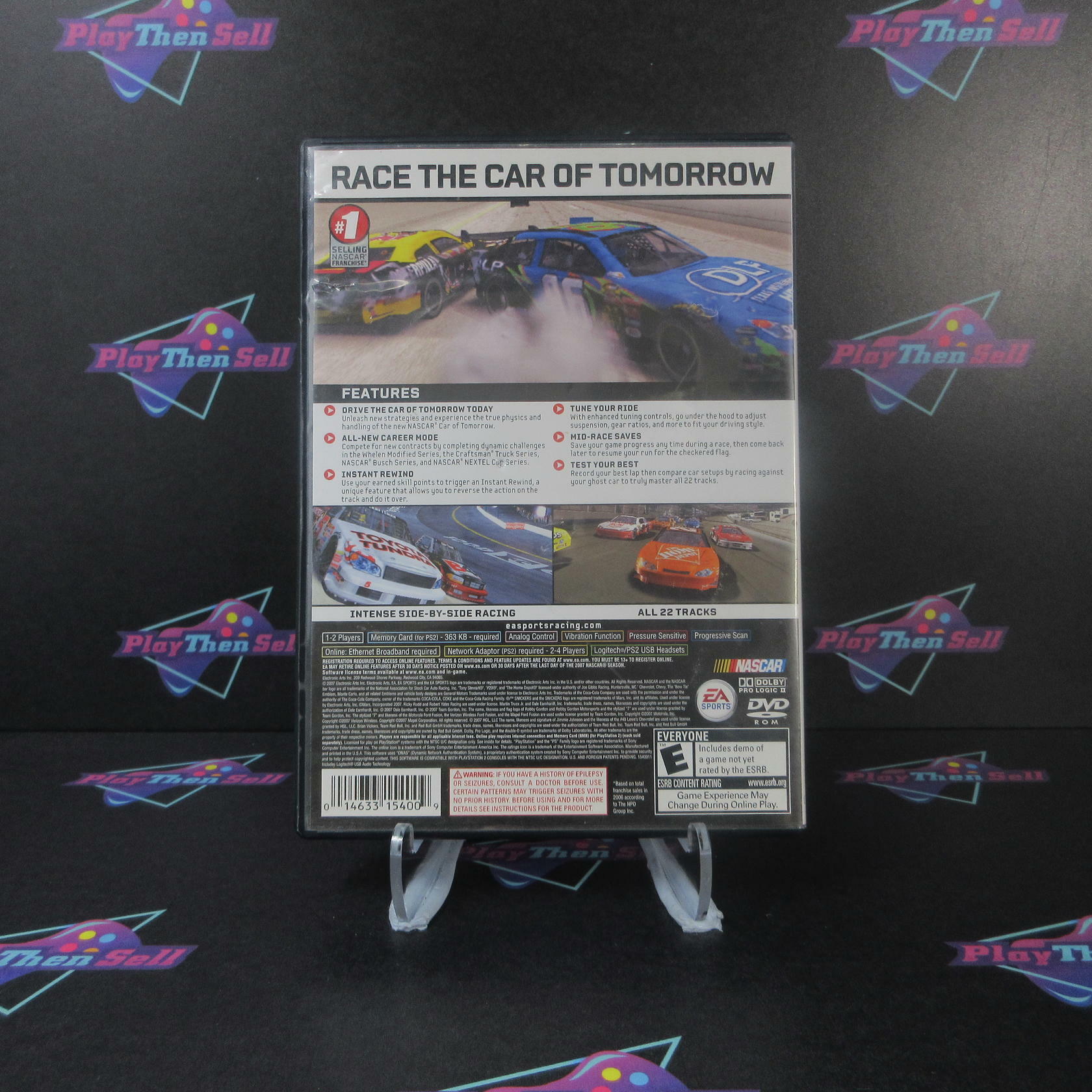 NASCAR 08 PS2 PlayStation 2 AD Complete CIB - Very Good