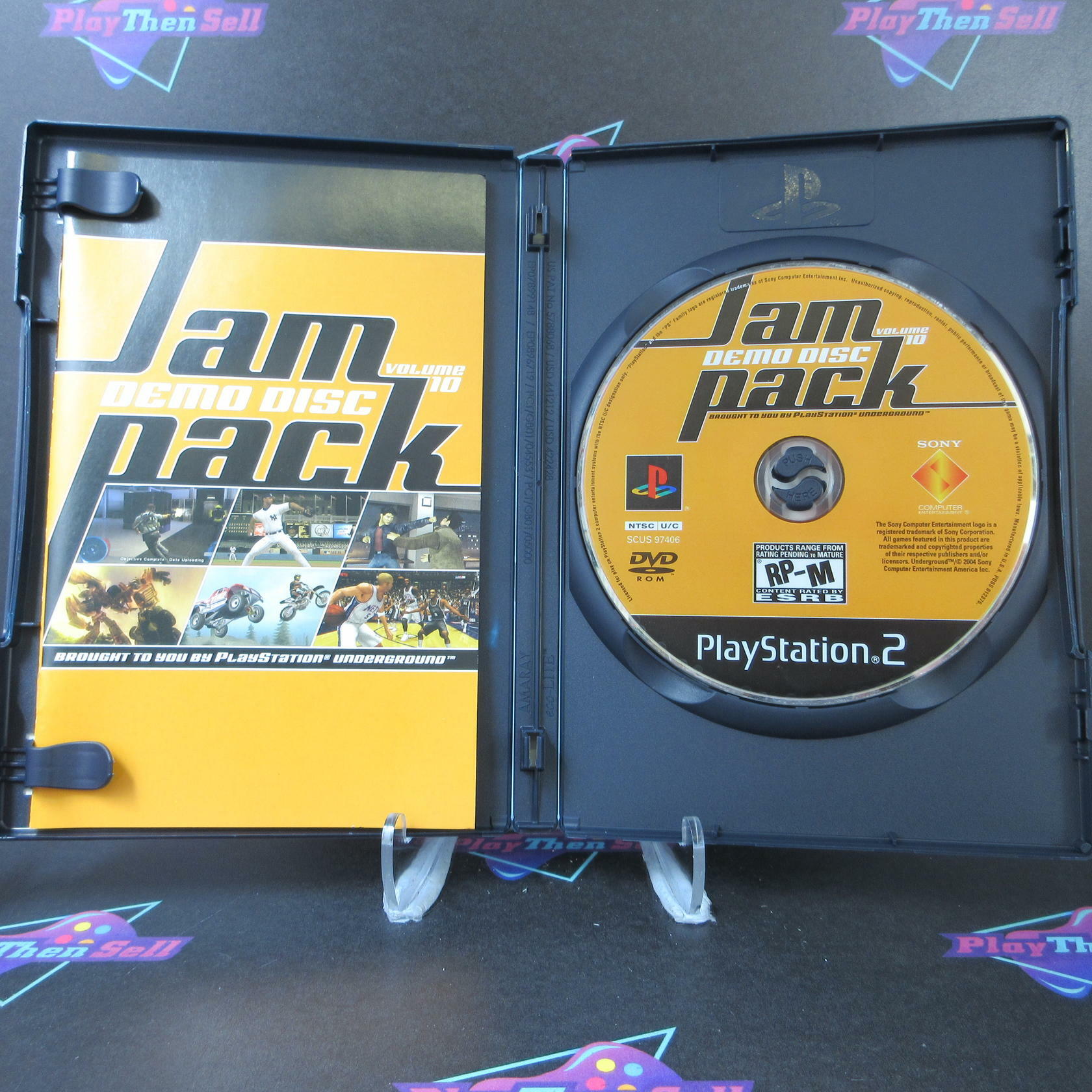 Jampack Demo Disc Volume 10 PS2 PlayStation 2 - Like New