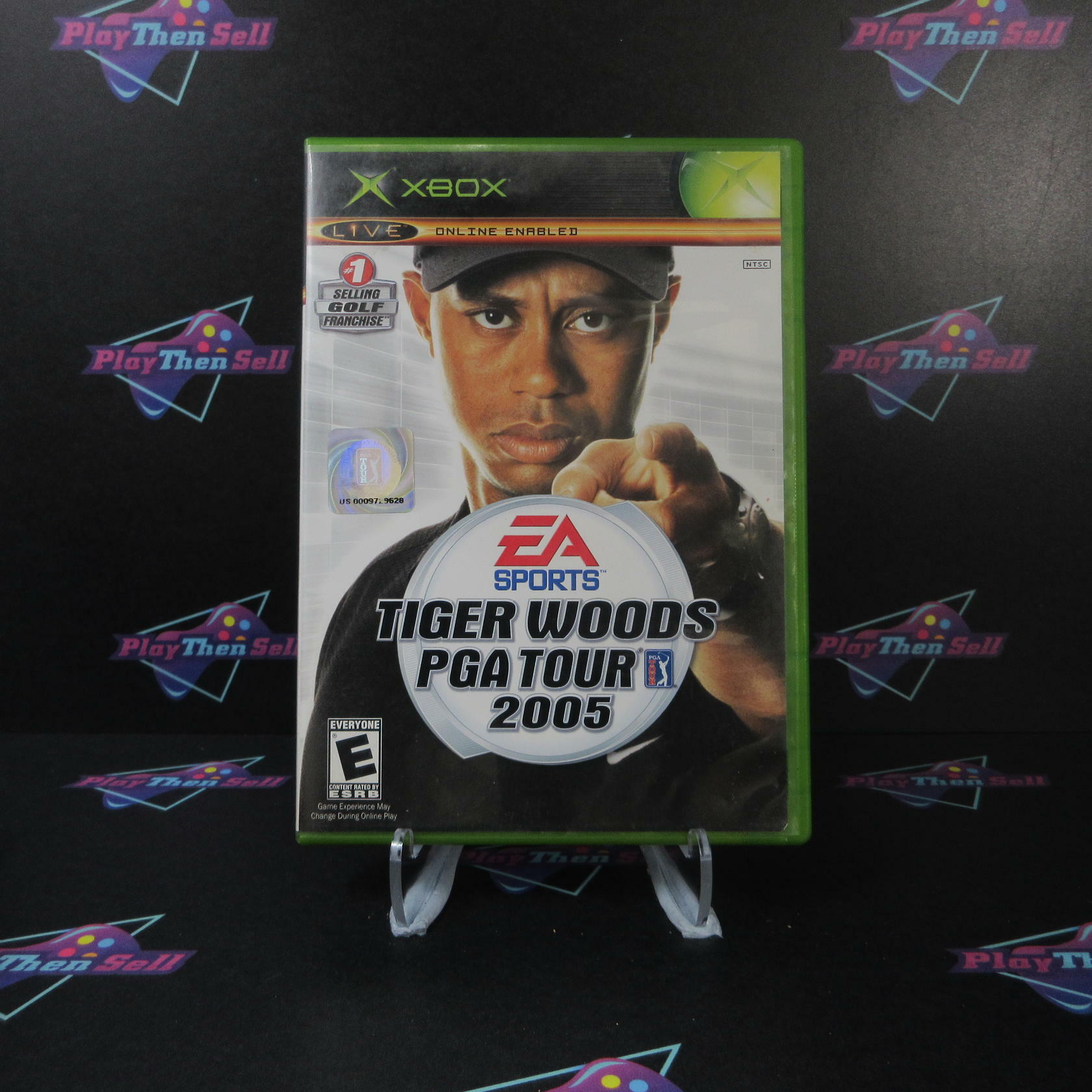 Tiger Woods PGA Tour 2005 - Xbox AD Complete CIB - Very Good