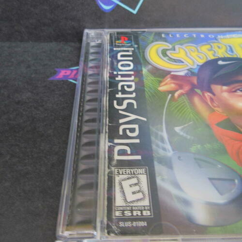 Cyber Tiger Tiger Woods PS1 PlayStation 1 NM - Very Good