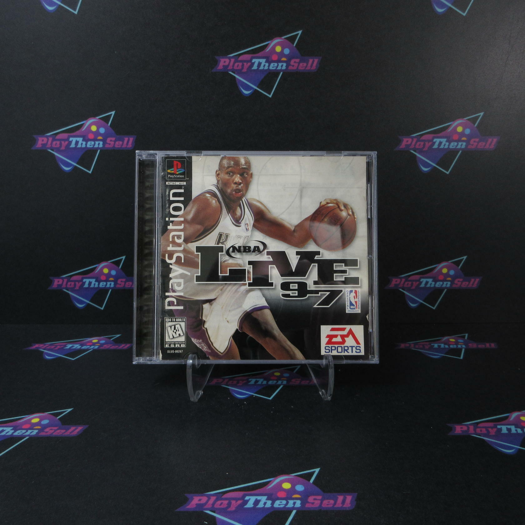 NBA Live 97 PS1 PlayStation 1 MD Complete CIB - Very Good